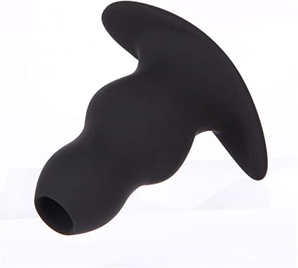 3 PCS Silicone Oral Anal Plug Set-Black