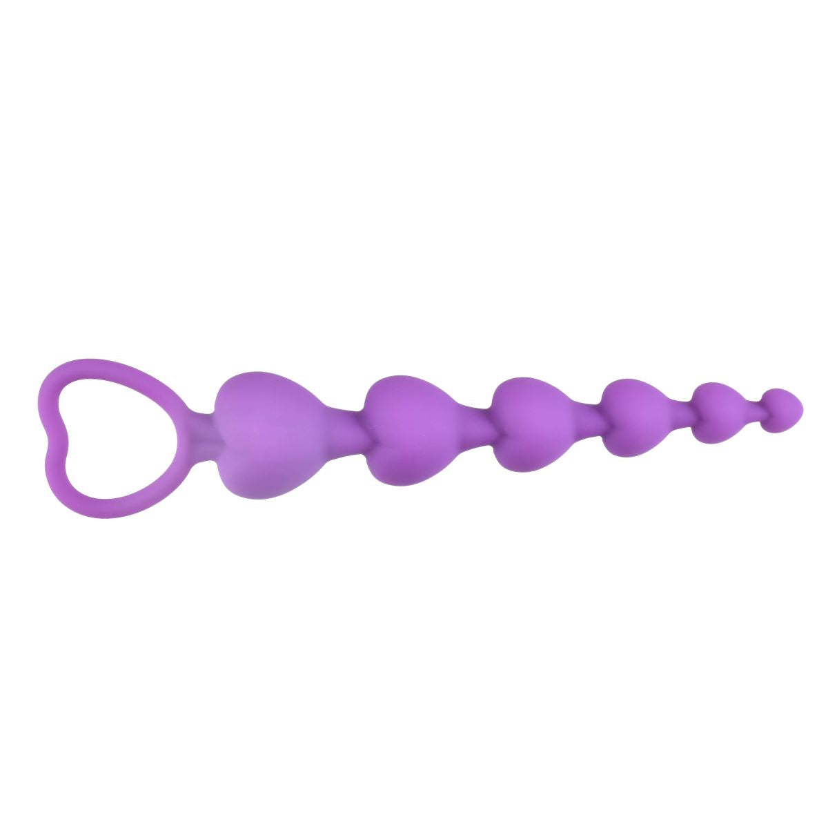 Purple Unique Silicone Anal Beads