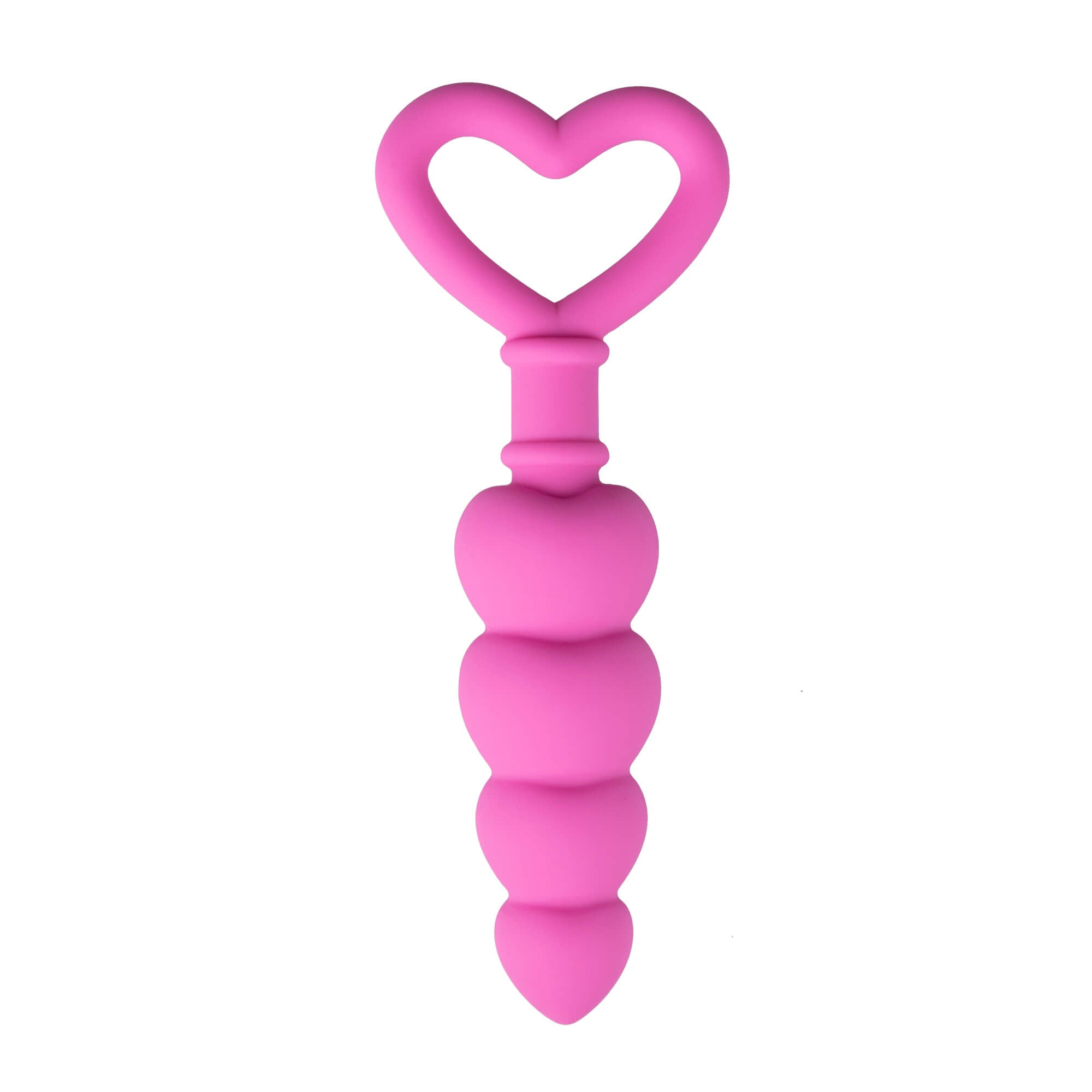 Pink Silicone Anal Beads