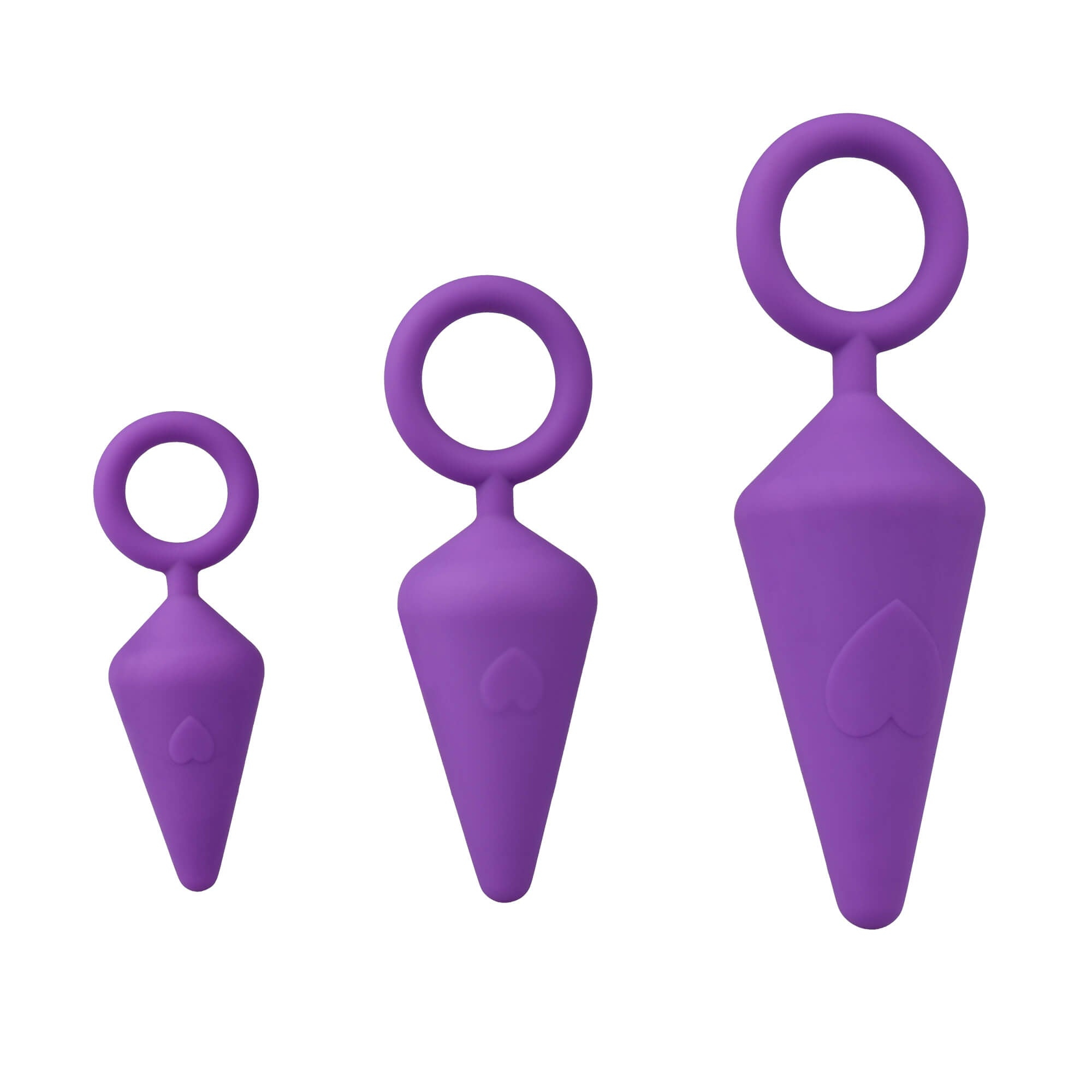 Purple  Anal Plug Set