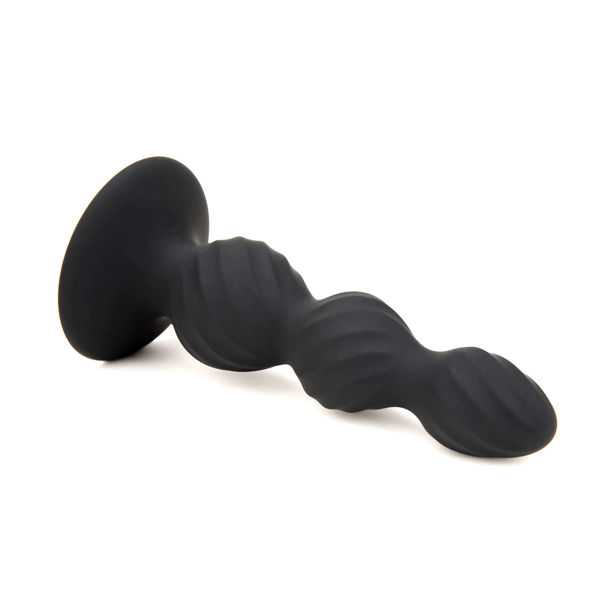 Black Three Bumbs Silicone Butt Plug