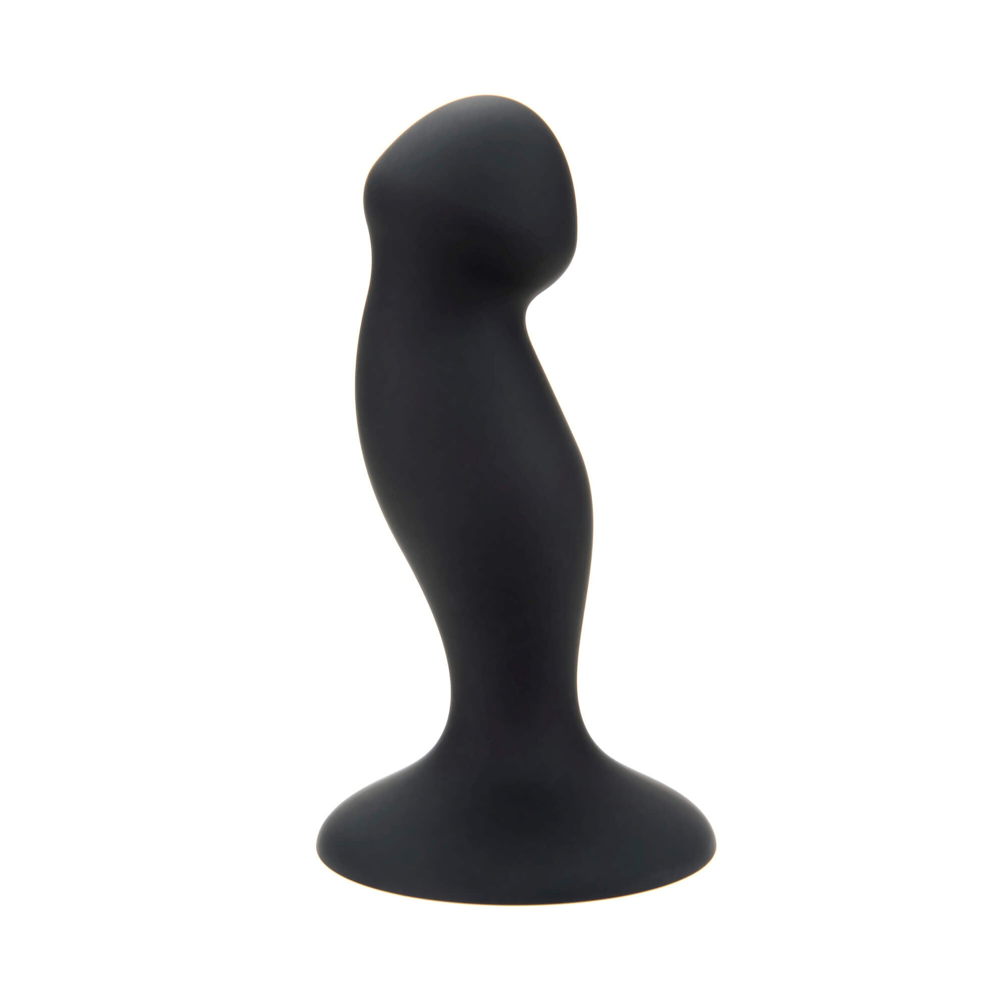 Black Unique Silicone Anal Plug