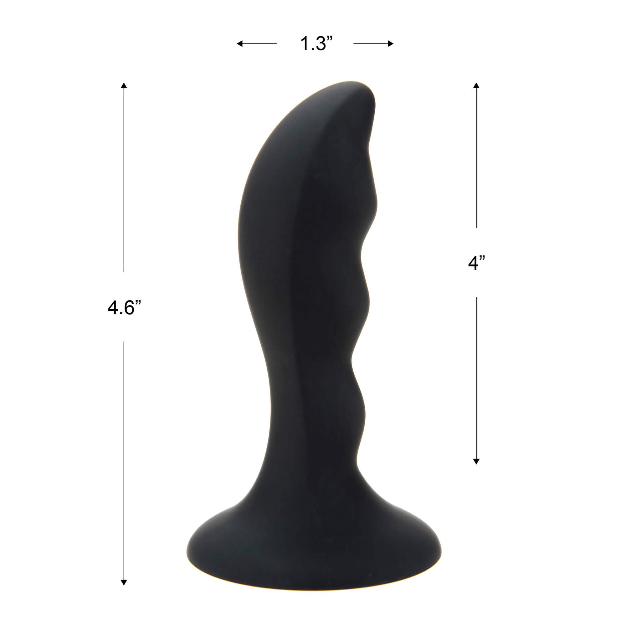 Black Prostatic Play Anal Plug