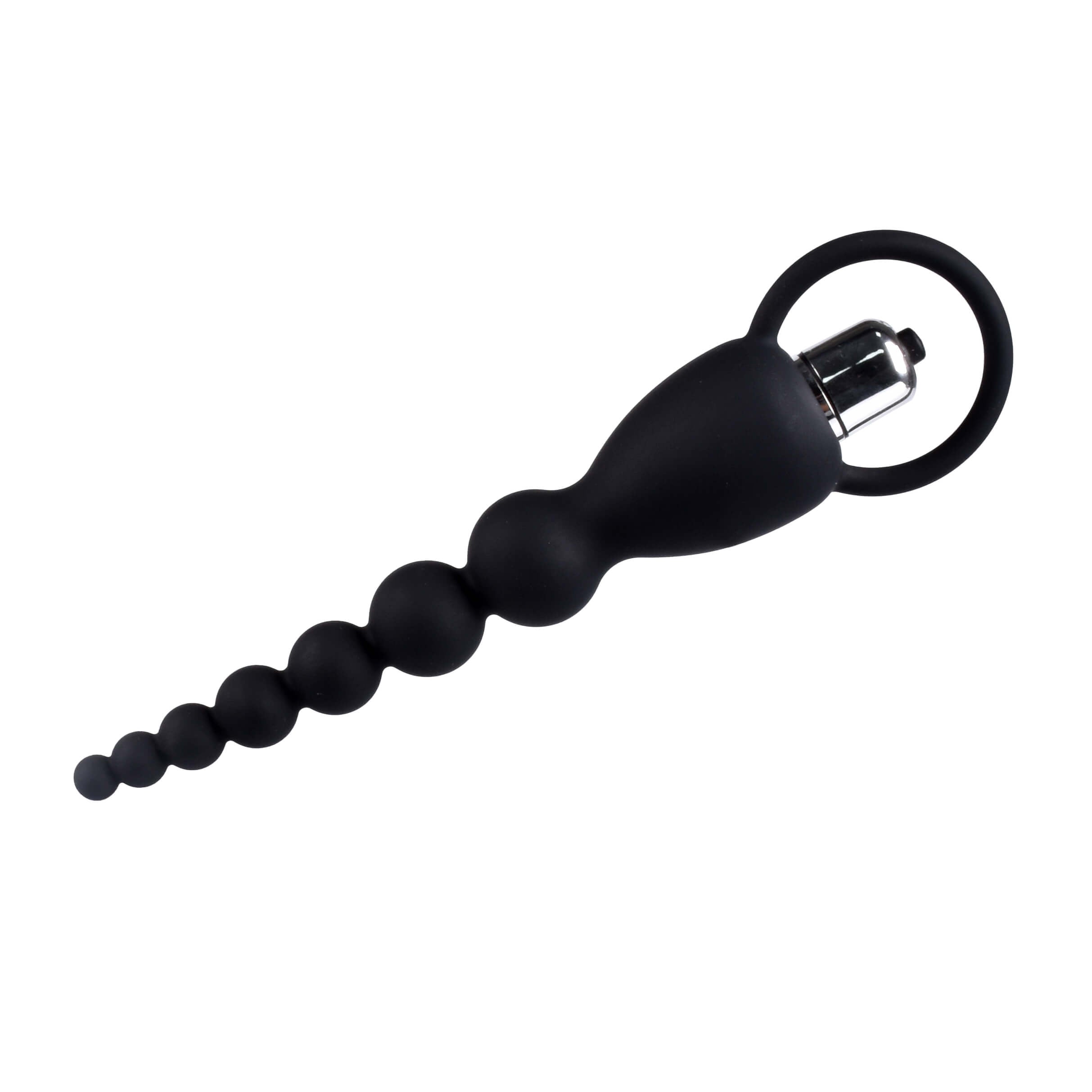 Dark Scepter Vibrating Silicone Anal Plug