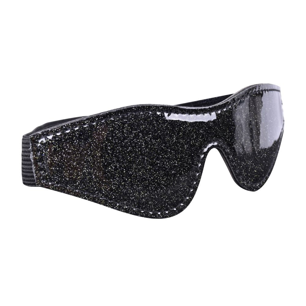 Black Sparkle Eye Mask