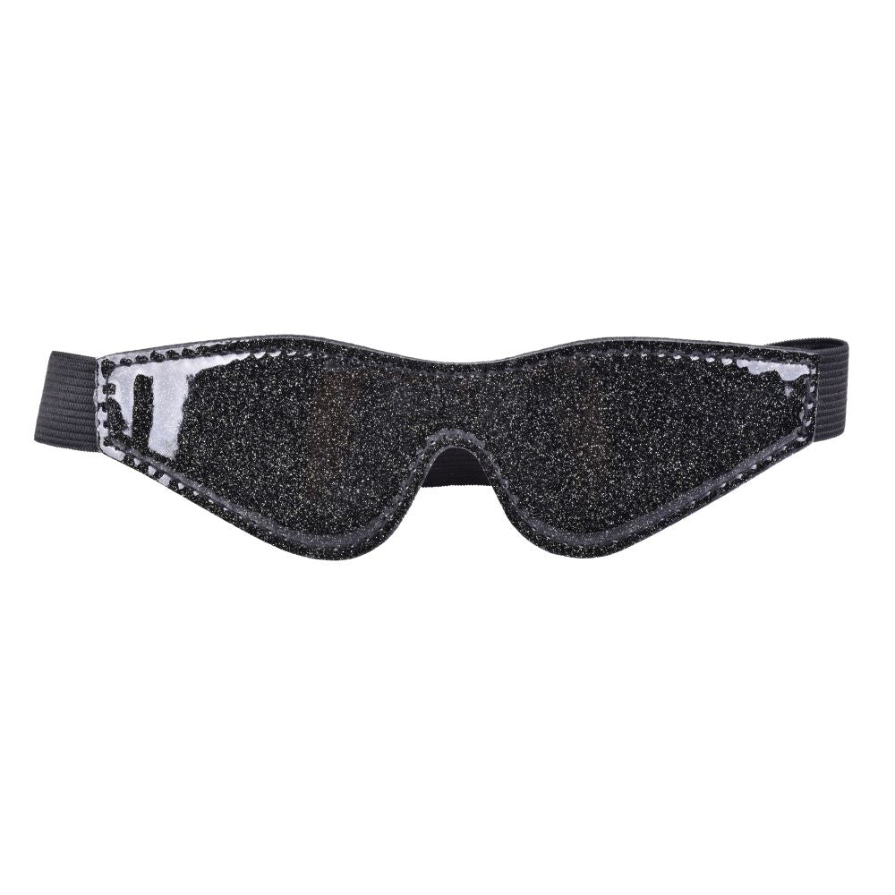 Black Sparkle Eye Mask