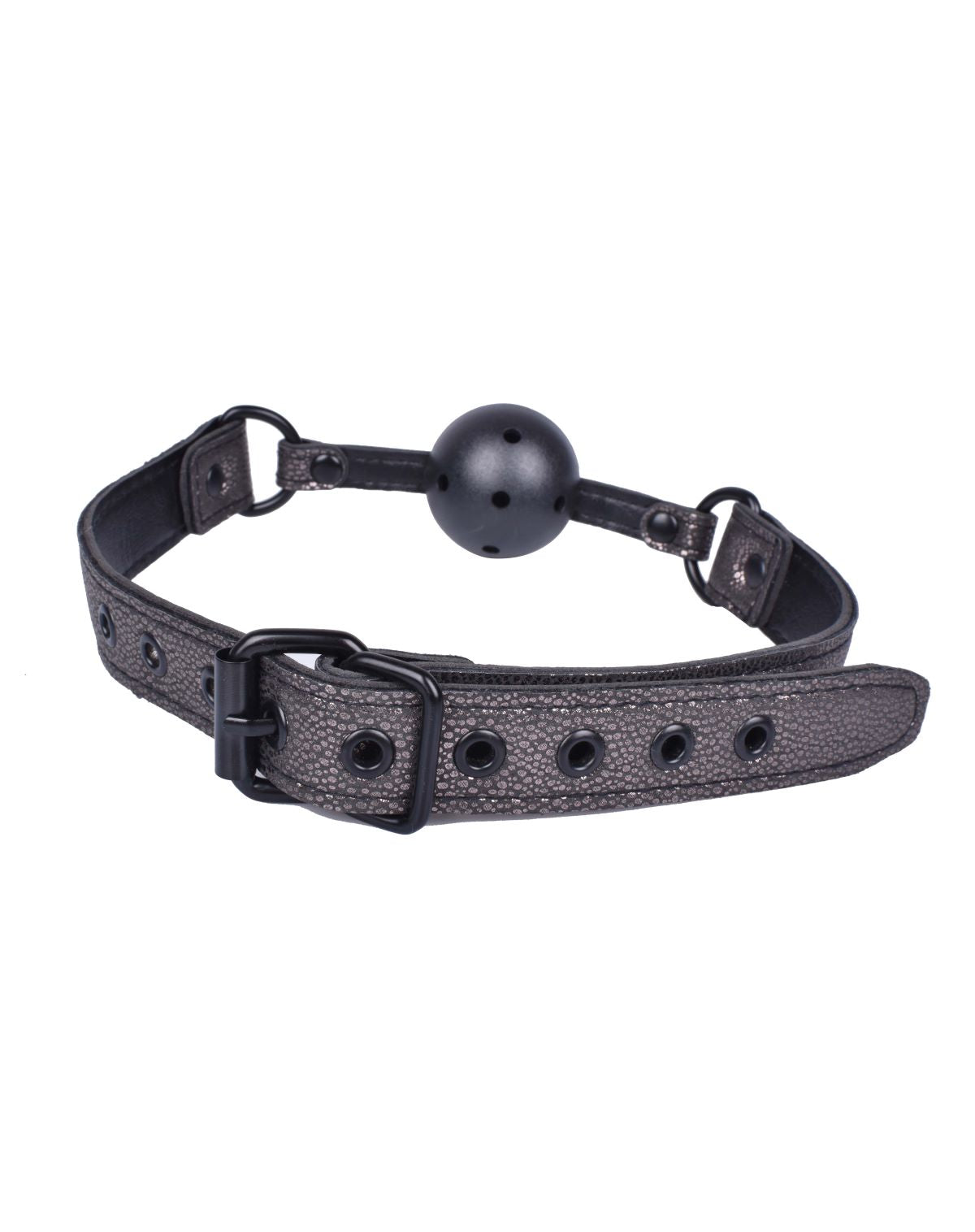 Grey Luxe Ball Gag