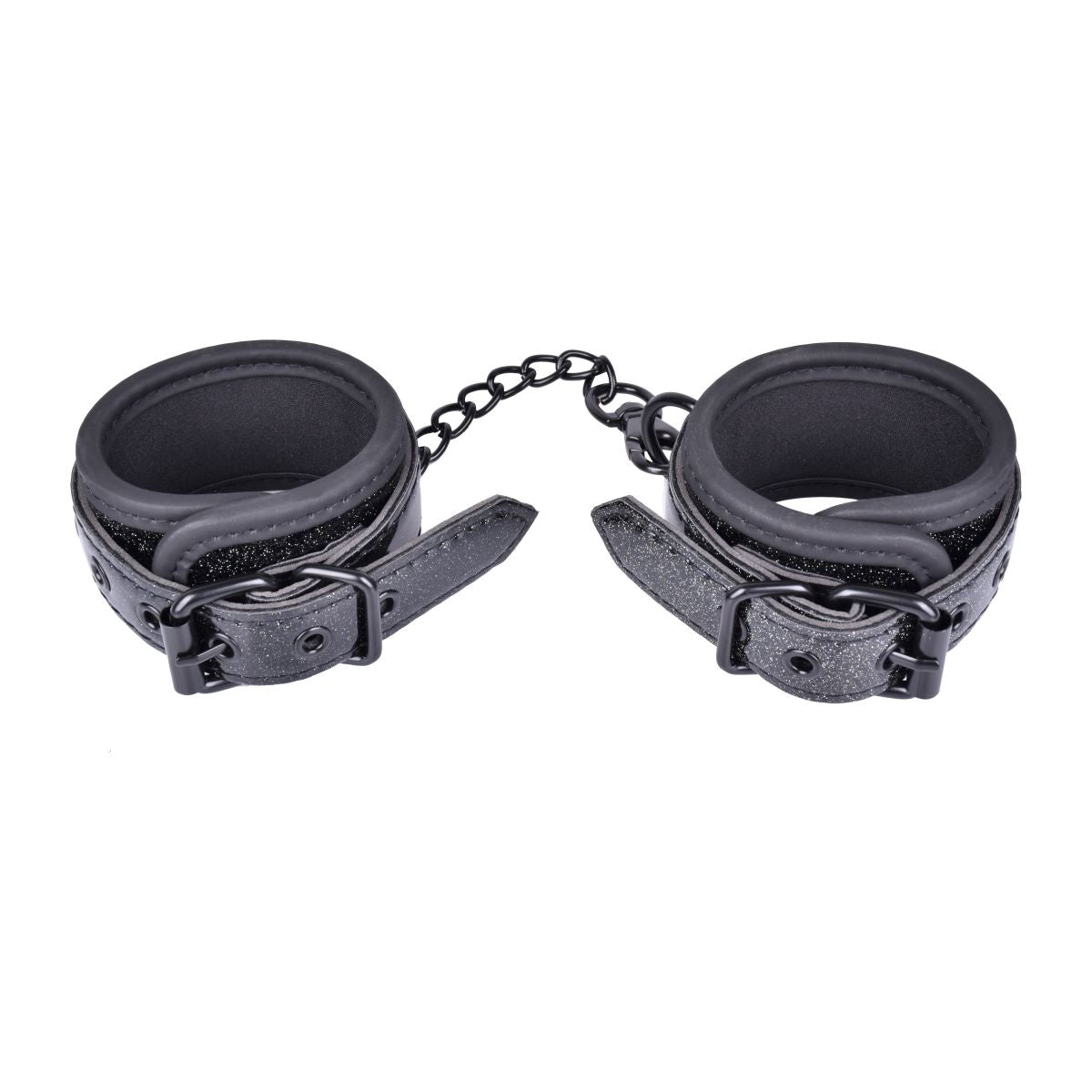 Black Sparkle Wrist Cuffs