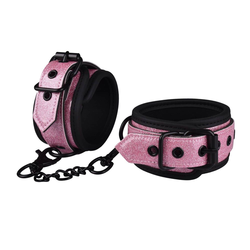 Pink Princess Ankle Cuffs