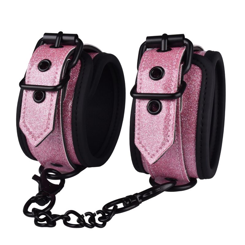 Pink Princess Ankle Cuffs