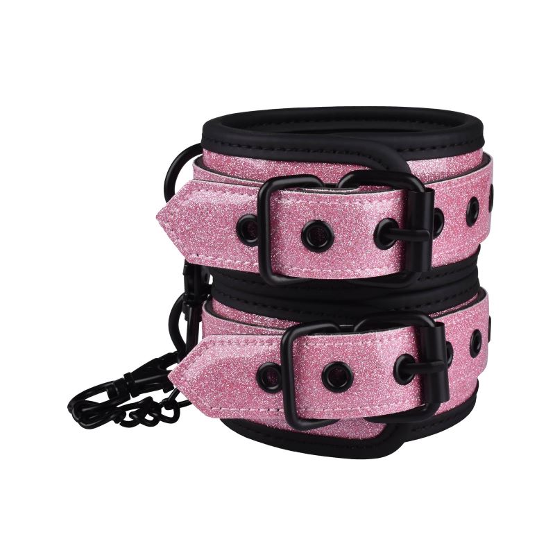 Pink Princess Ankle Cuffs