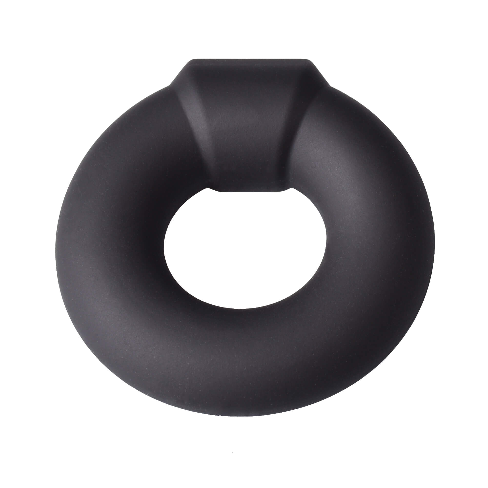 Black Liquid Silicone Penis Cock Ring