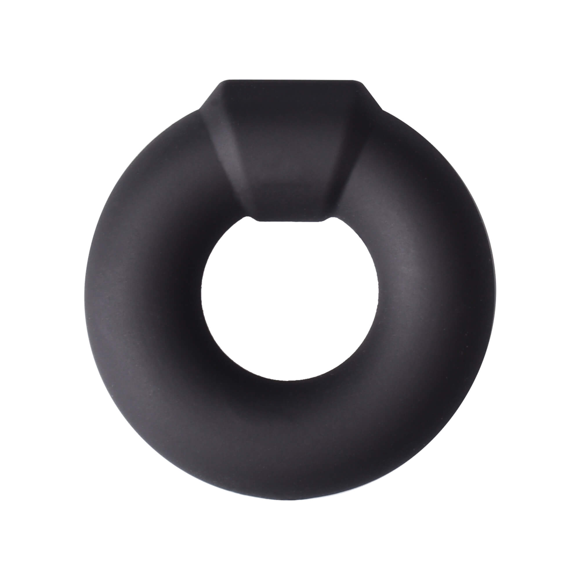 Black Liquid Silicone Penis Cock Ring