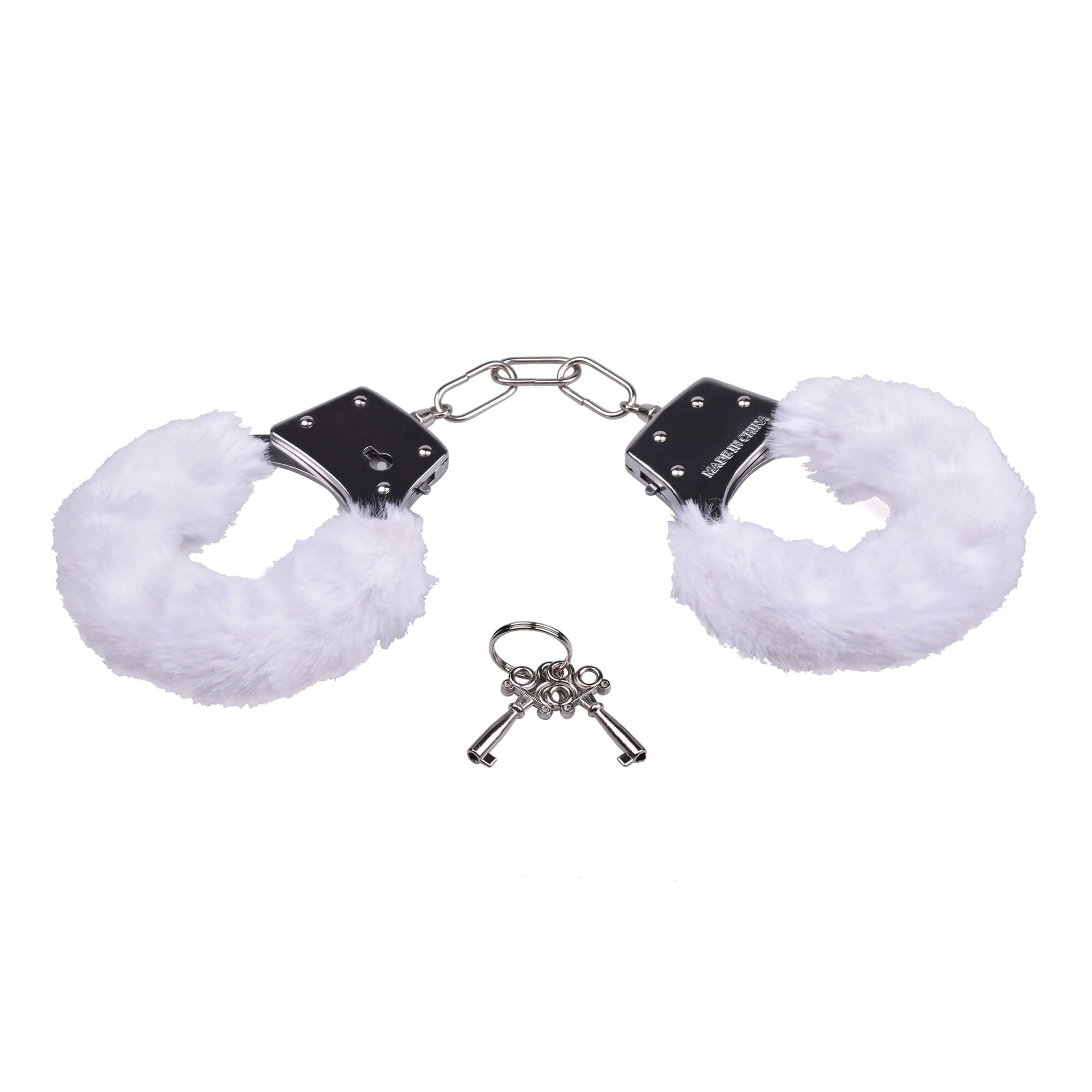 Furry Handcuff-White