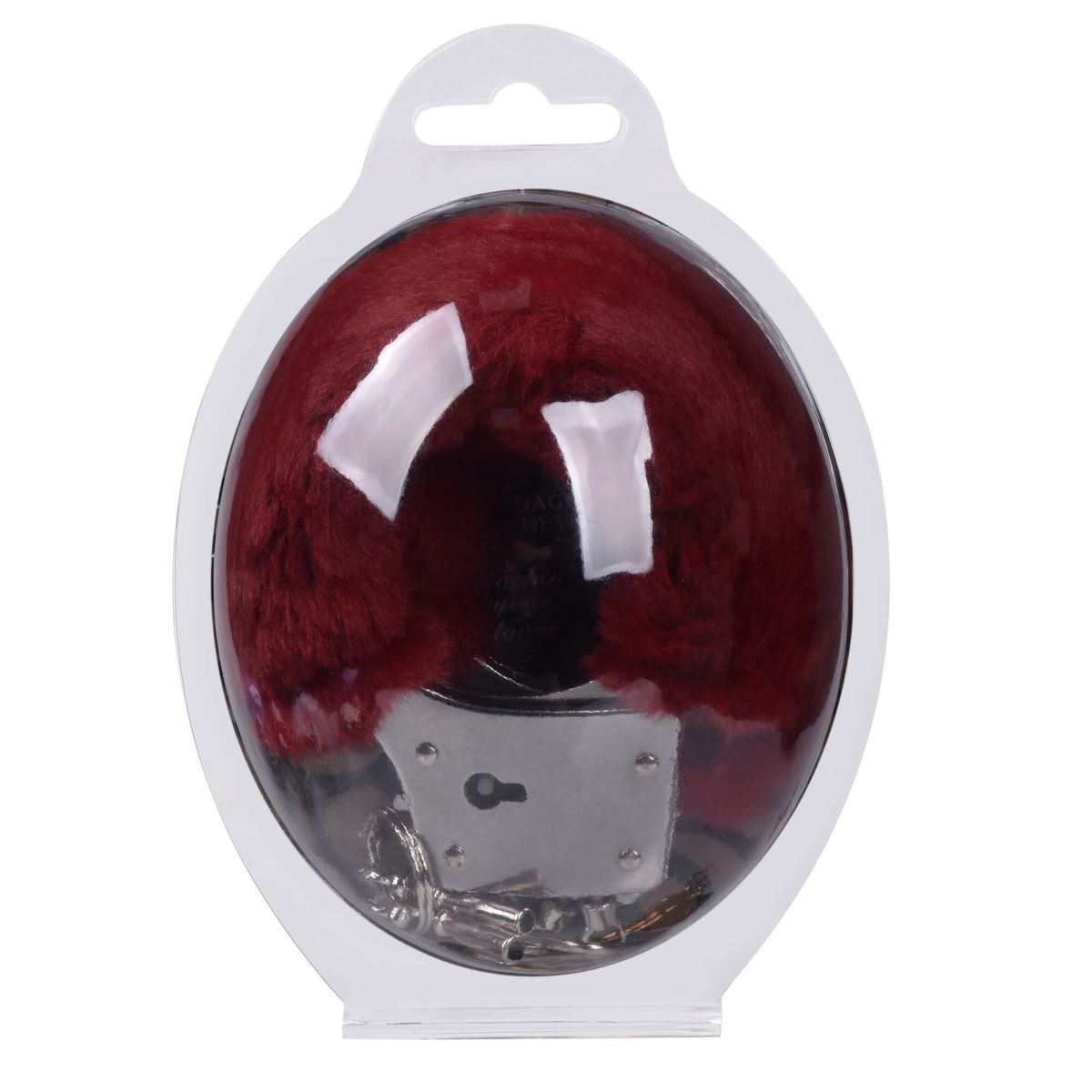 Fur Furry Handcuff-Wine