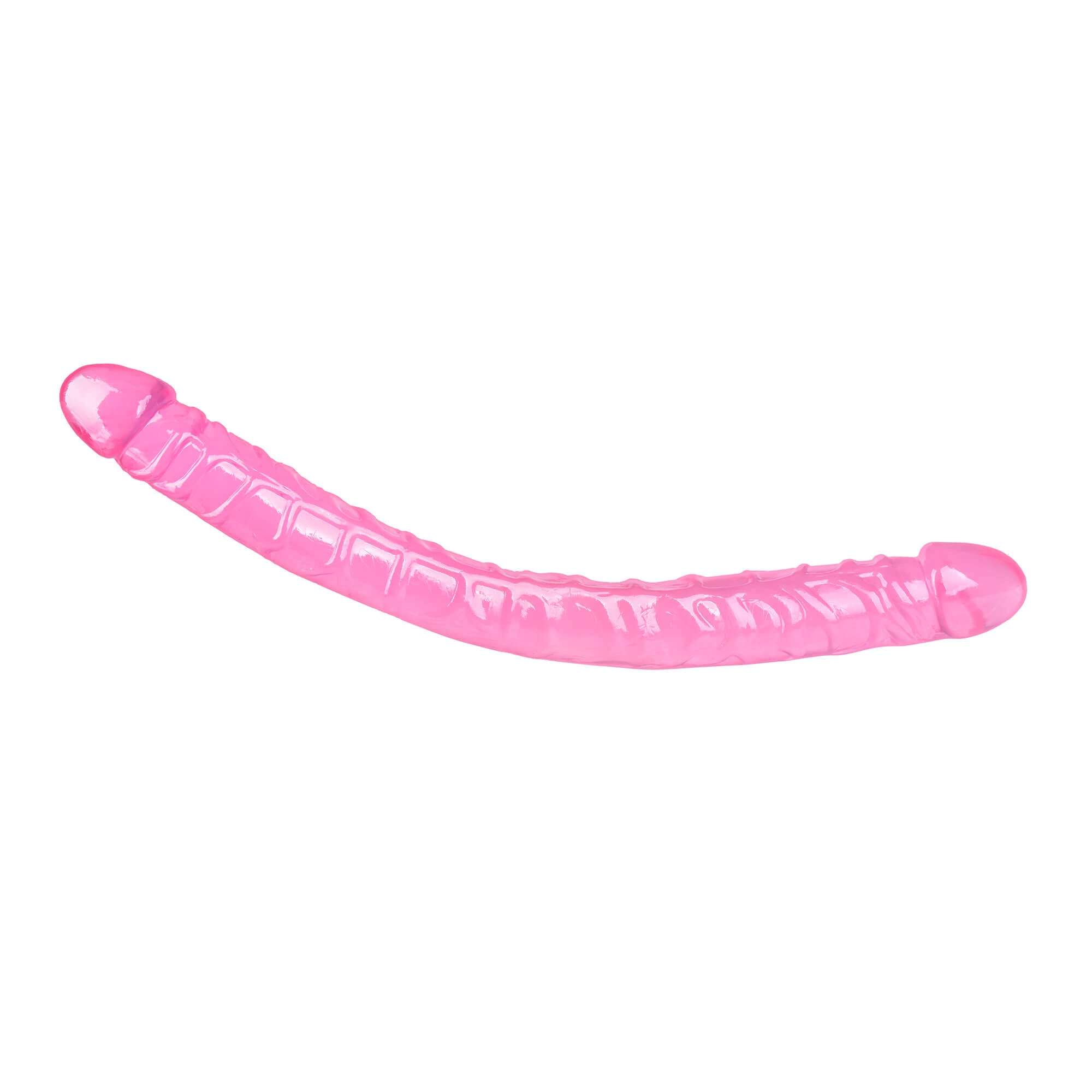 Double Dildo Realistic Anal Long Dildo-Pink