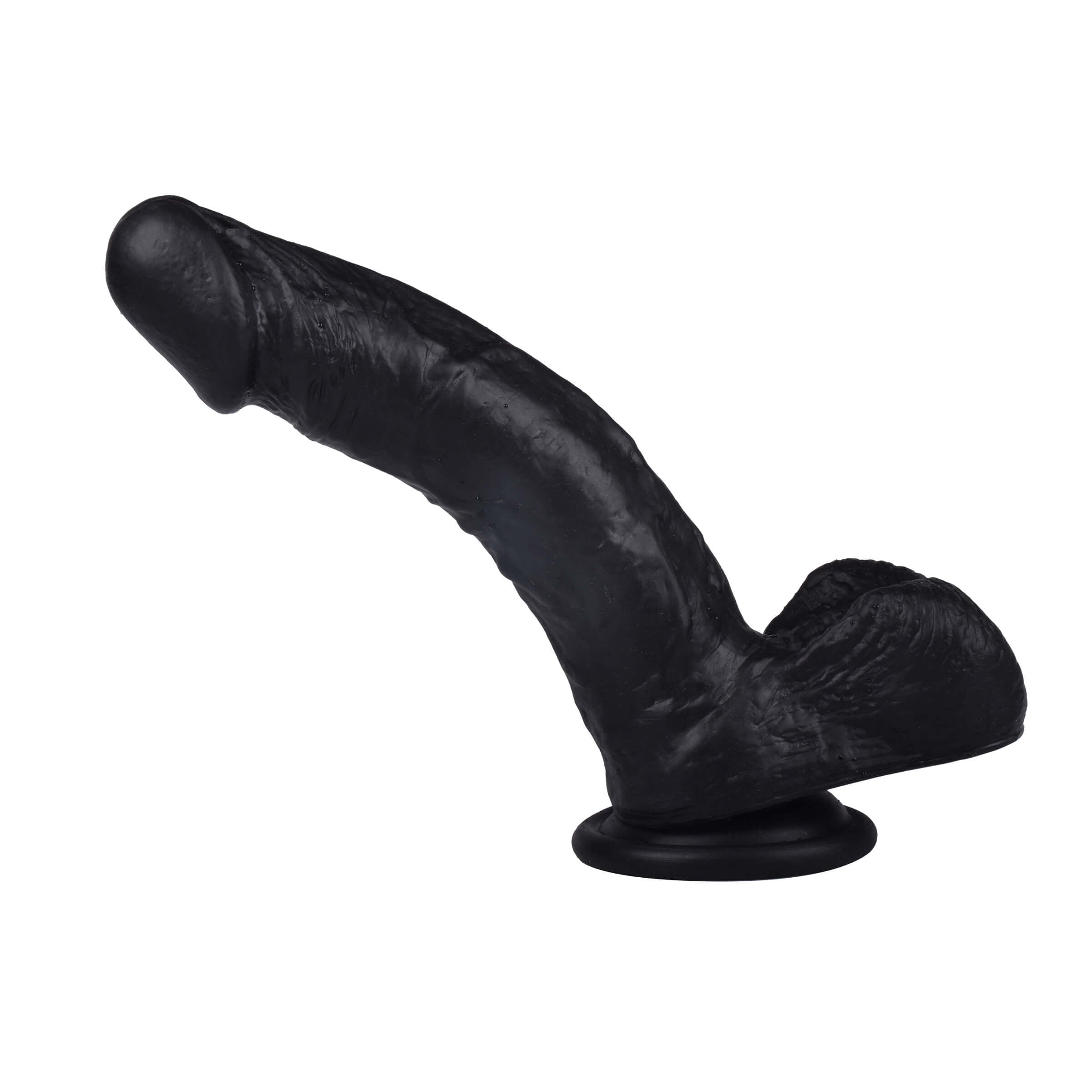 6.0'' Black Realistic Dildo