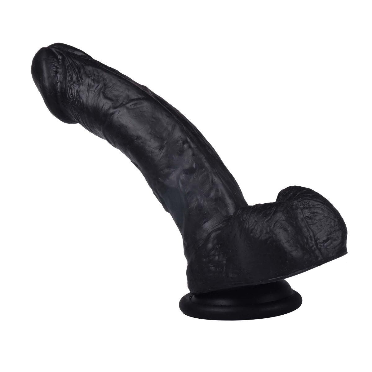 6.0'' Black Realistic Dildo