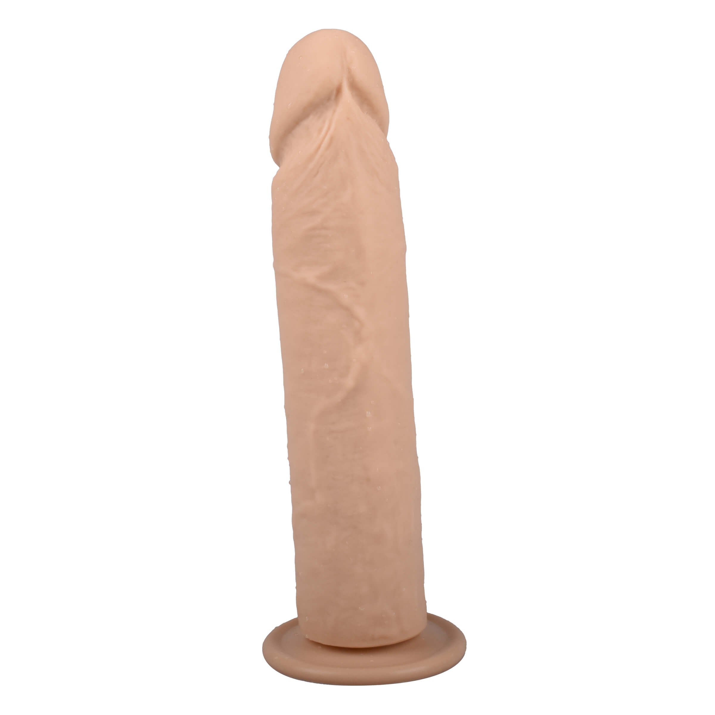 9.5'' Flesh Silicone Dildo