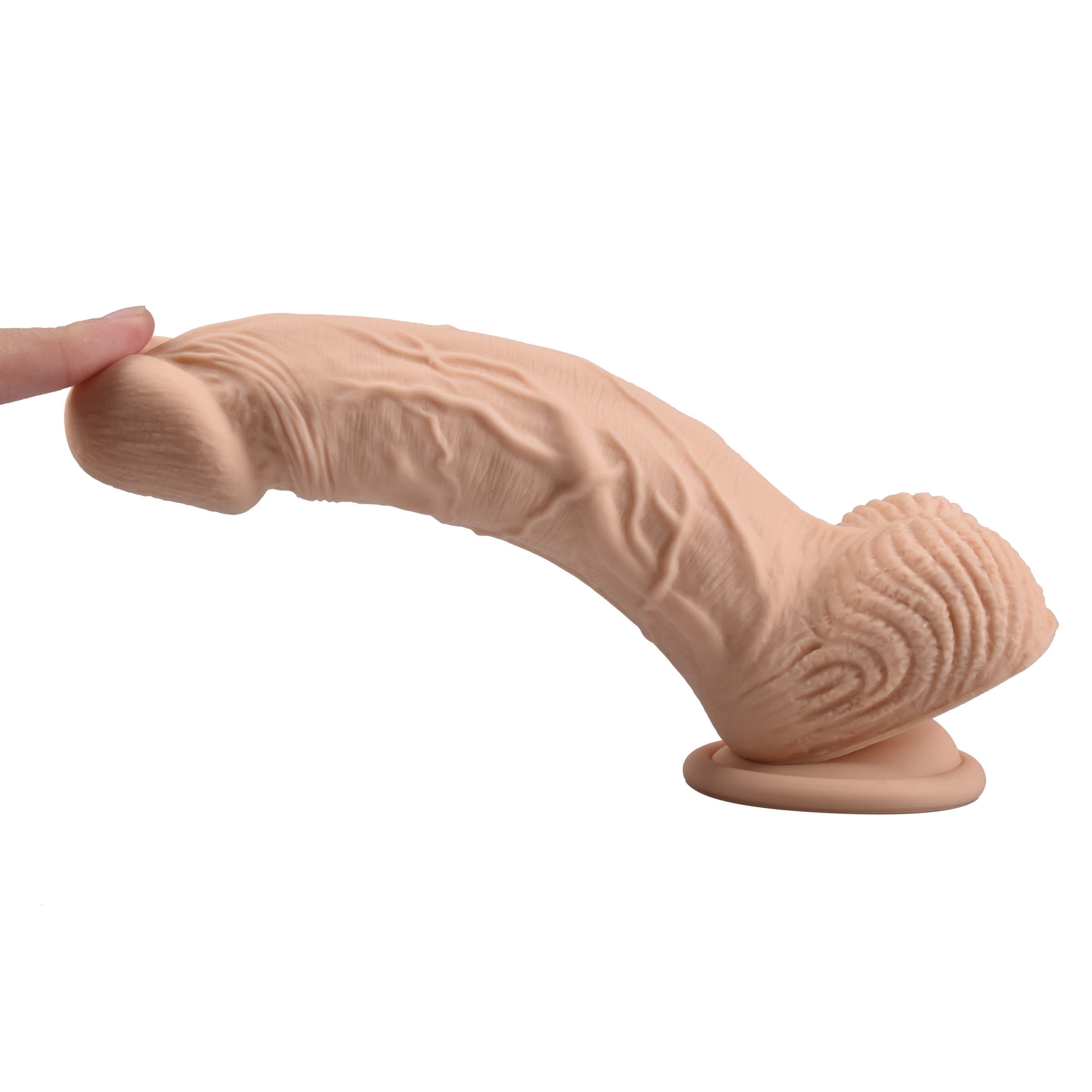 5.5'' Flesh Realistic Silicone Dildo with Ball