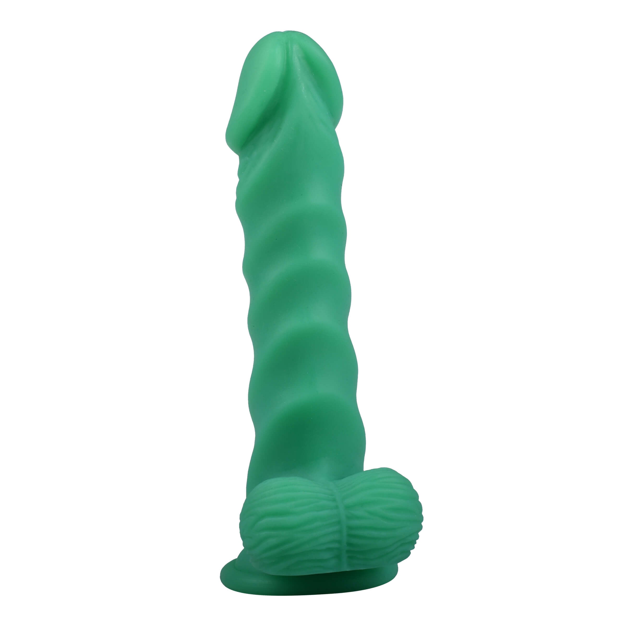 6'' Green Silicone Dildo