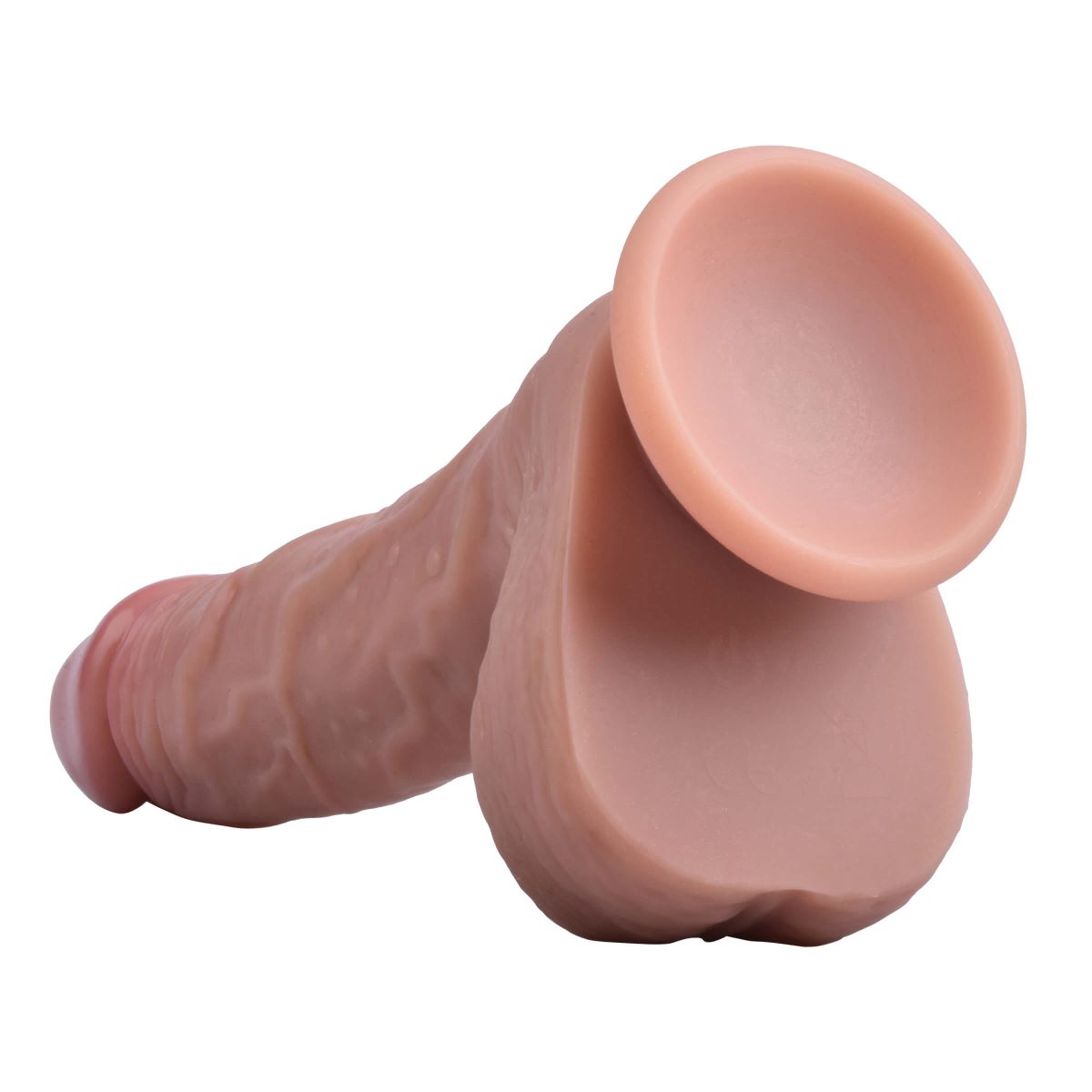 6.0'' Brown Dildo with Powerful Suction Cup