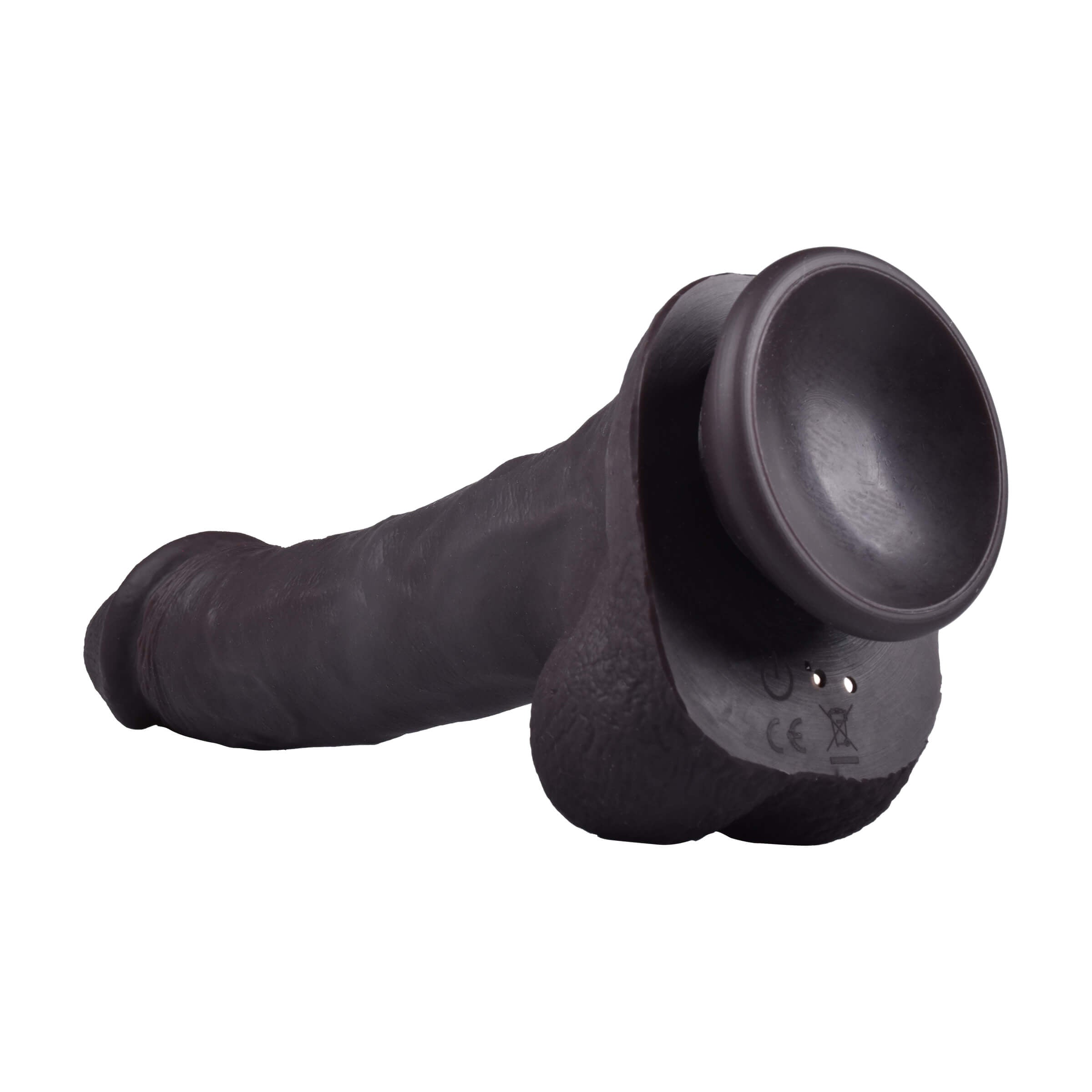 6.5'' Black Vibrating Dildo