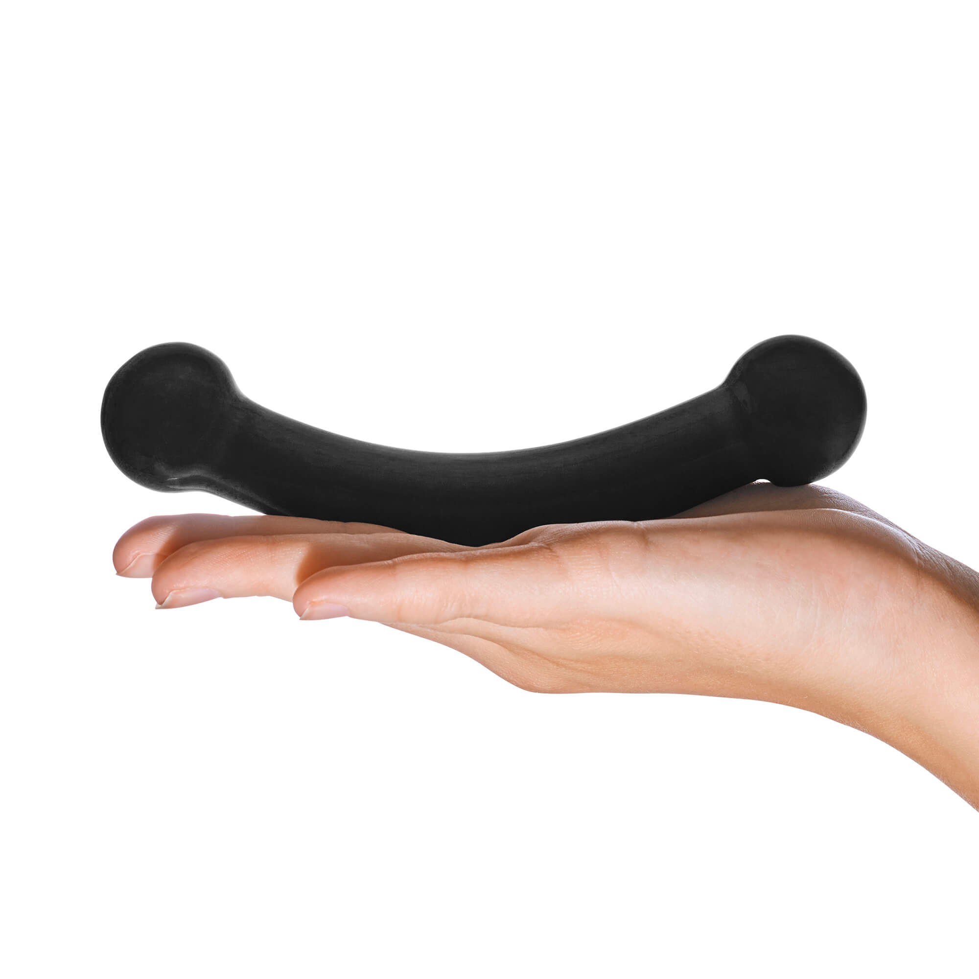 Double Bull Black Dildo