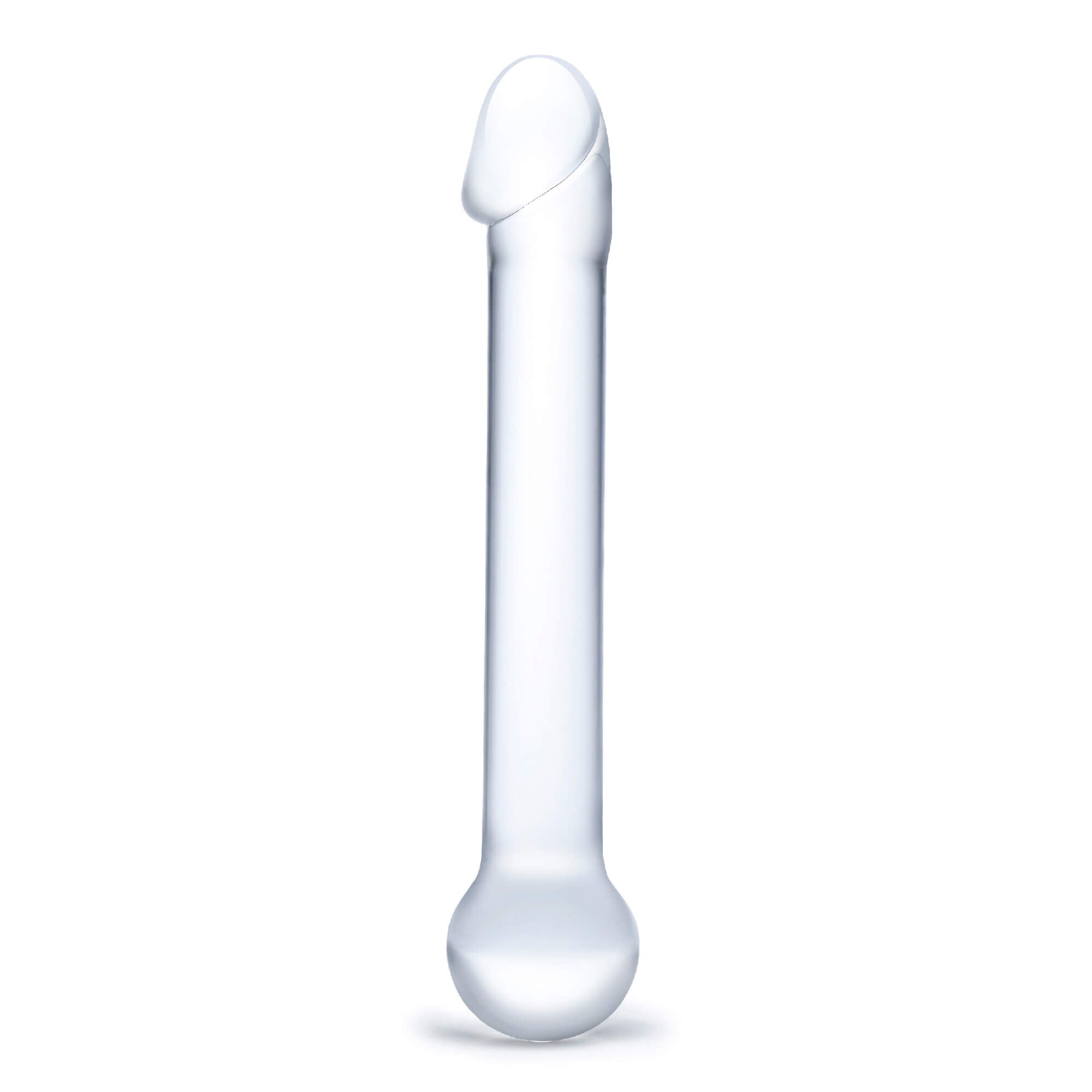 7" Realistic Head Glass Dildo