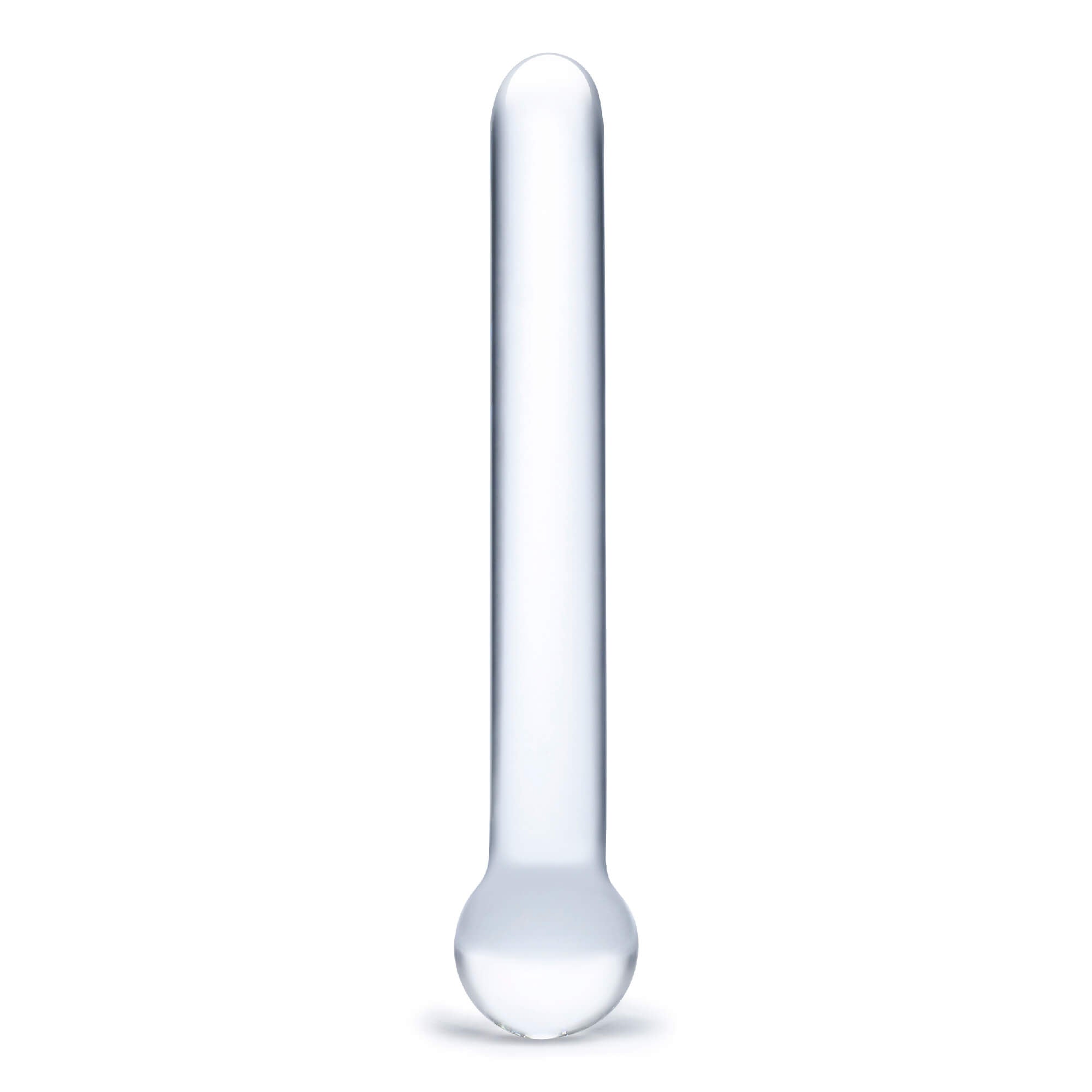 Best Sex Toy To Go Deep With Our 7" Straight Glass Dildo