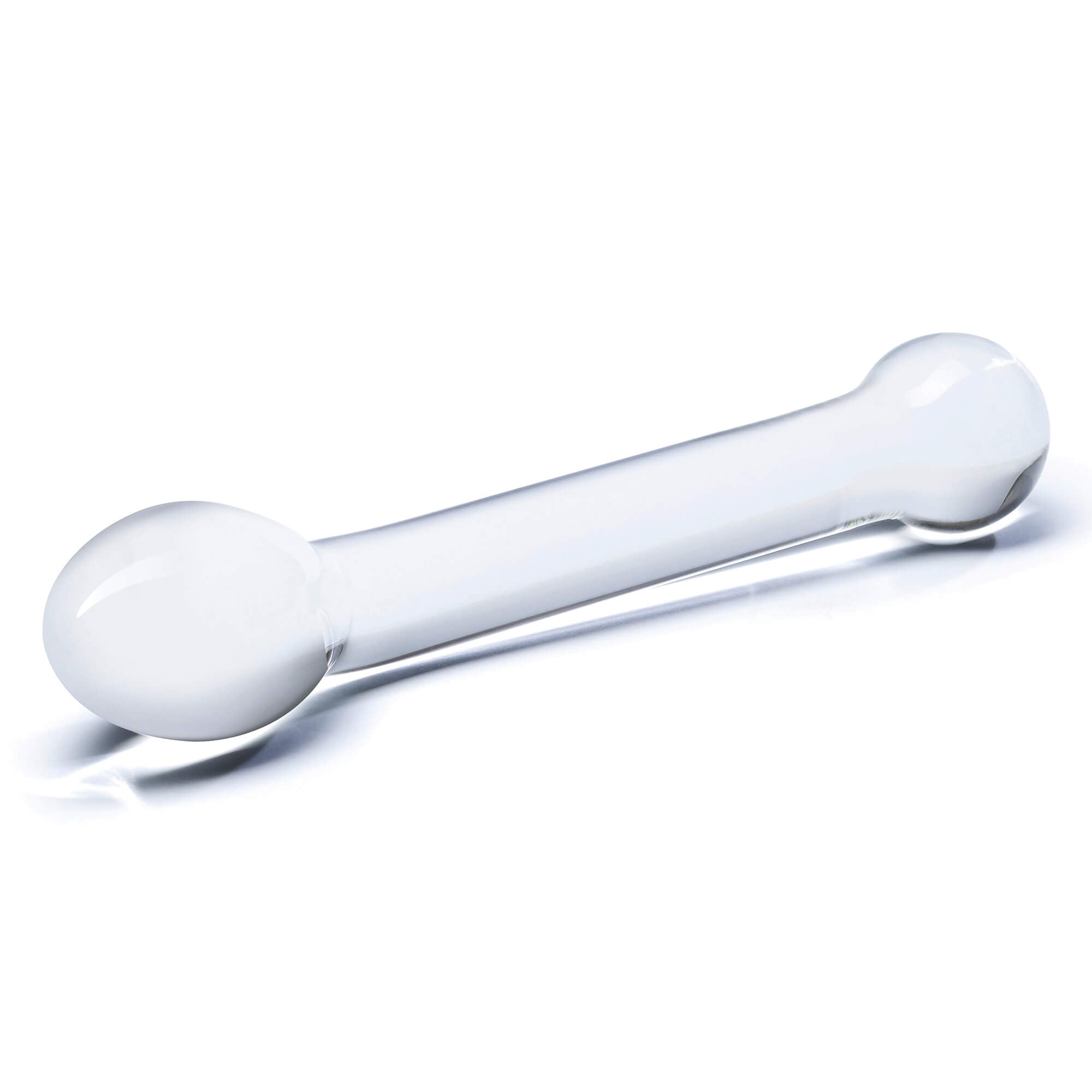 Make Pleasure Effortless With Our Glass G Spot Dildo 8"