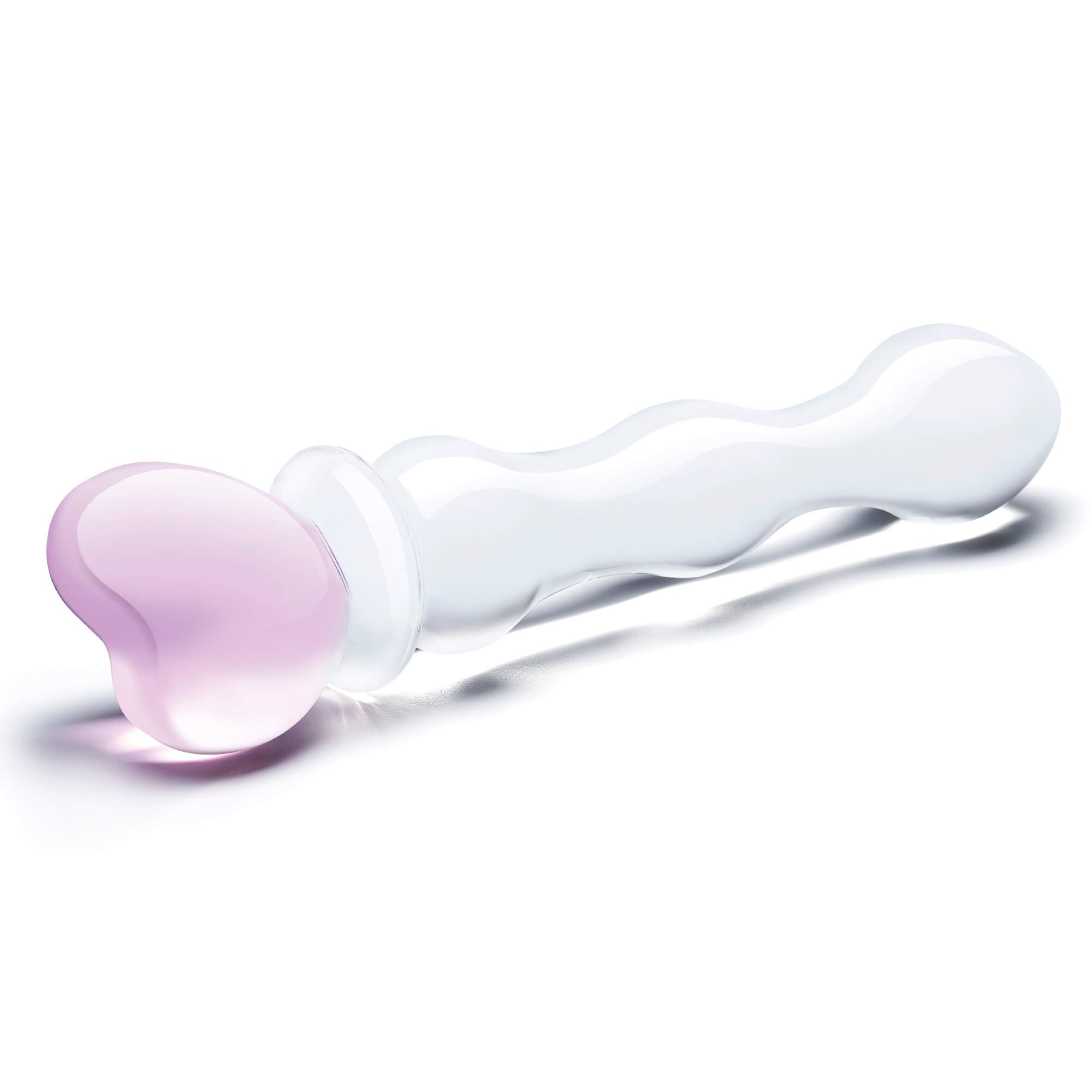 8" Sweetheart Glass Dildo