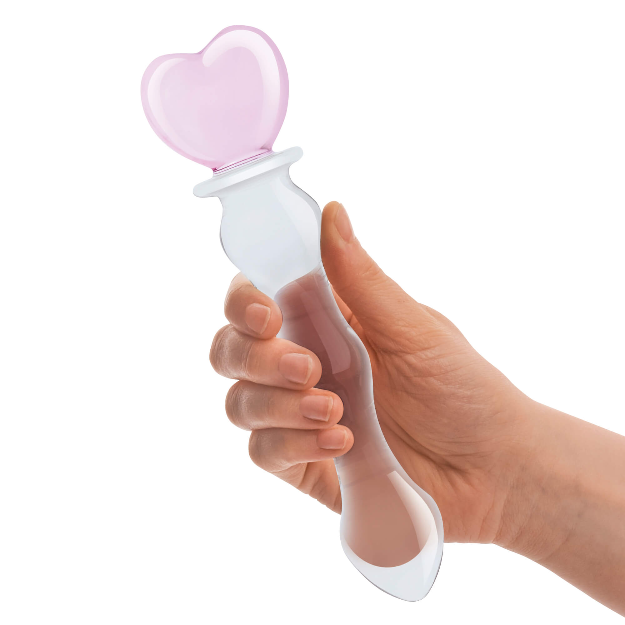 8" Sweetheart Glass Dildo