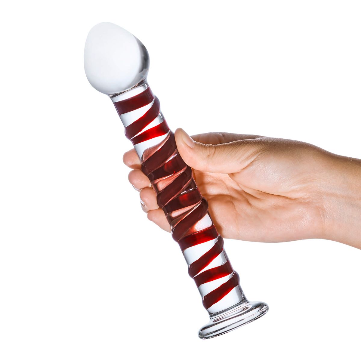 7.5'' Spiral Glass Dildo