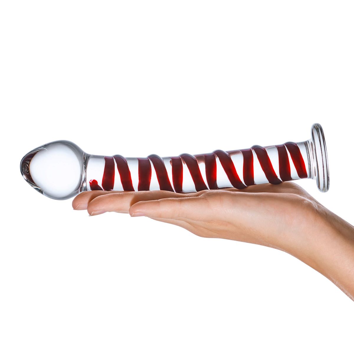 7.5'' Spiral Glass Dildo