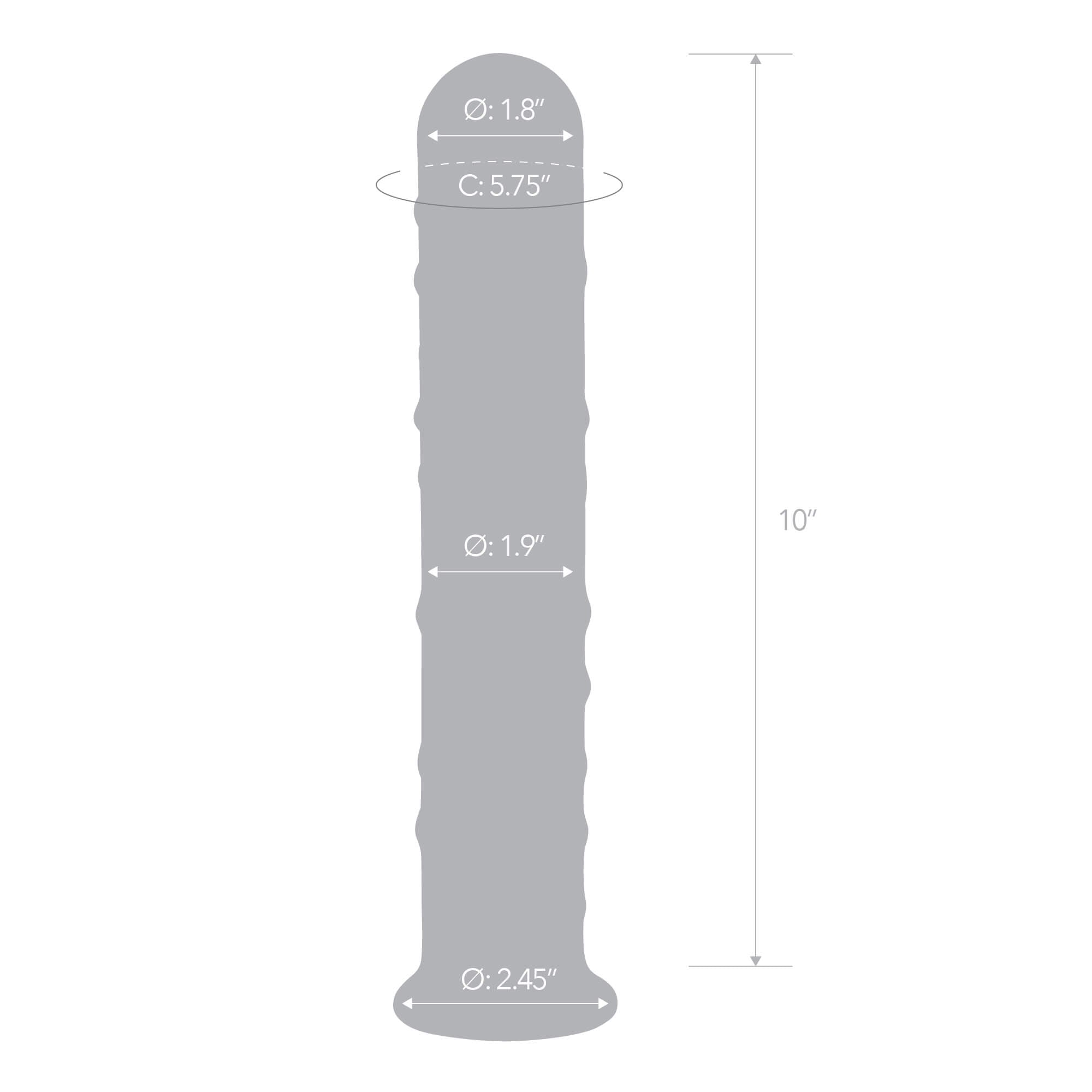 Clear Glass Dildo