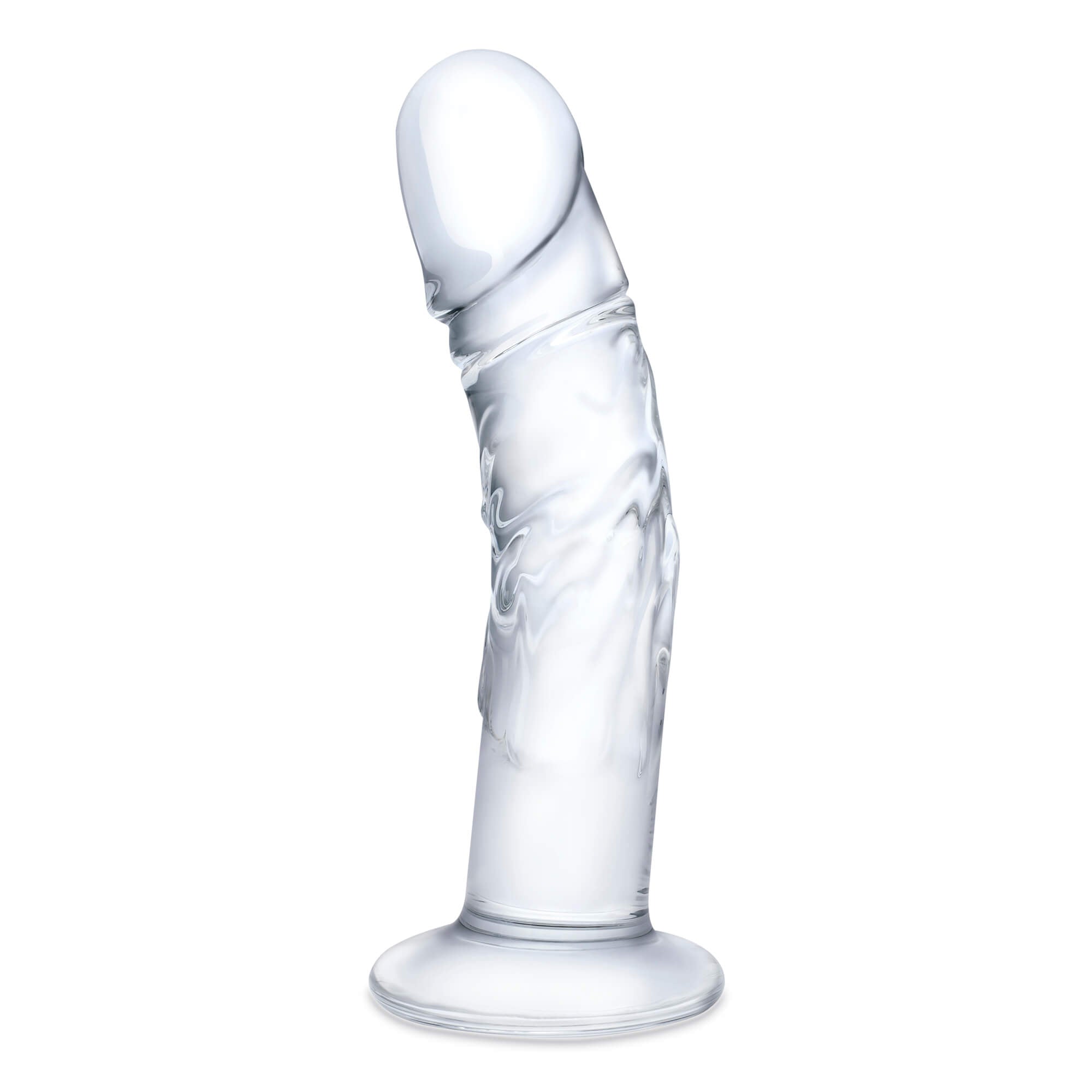 Medium Realistic Glass Dildo