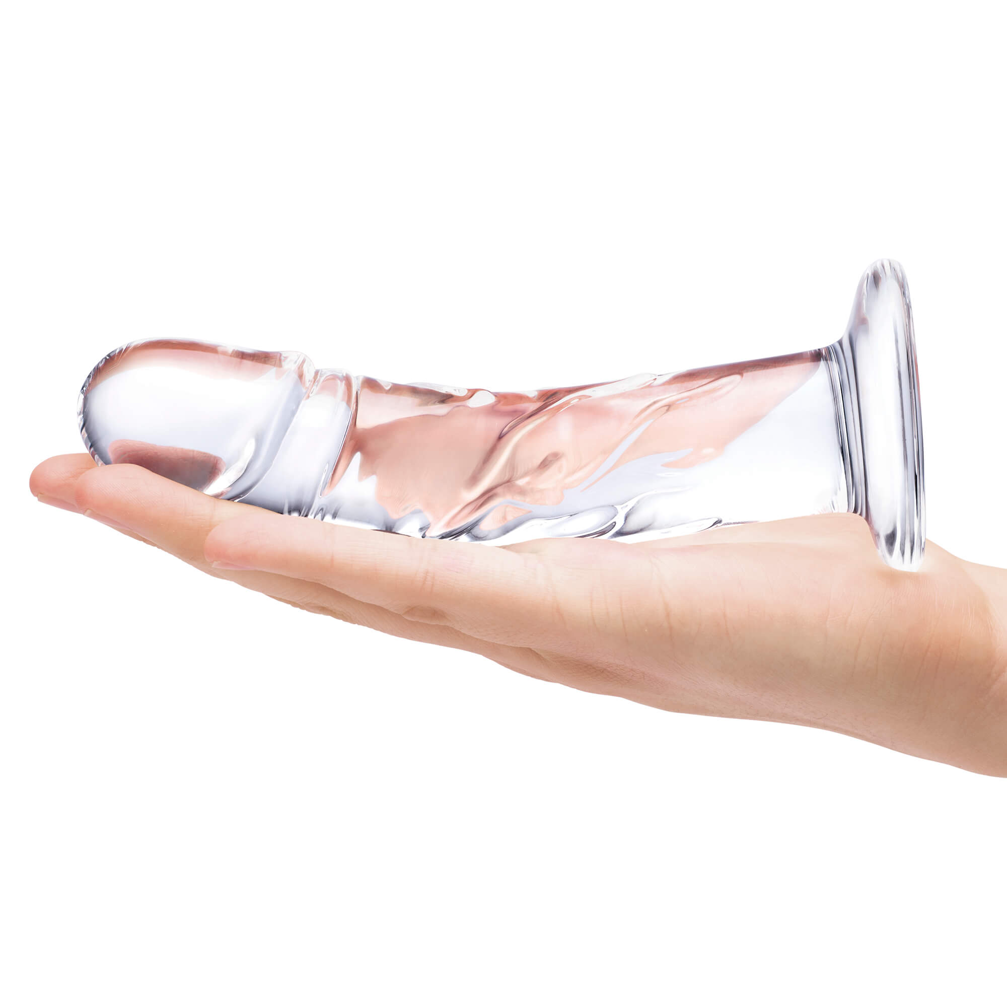 Medium Realistic Glass Dildo