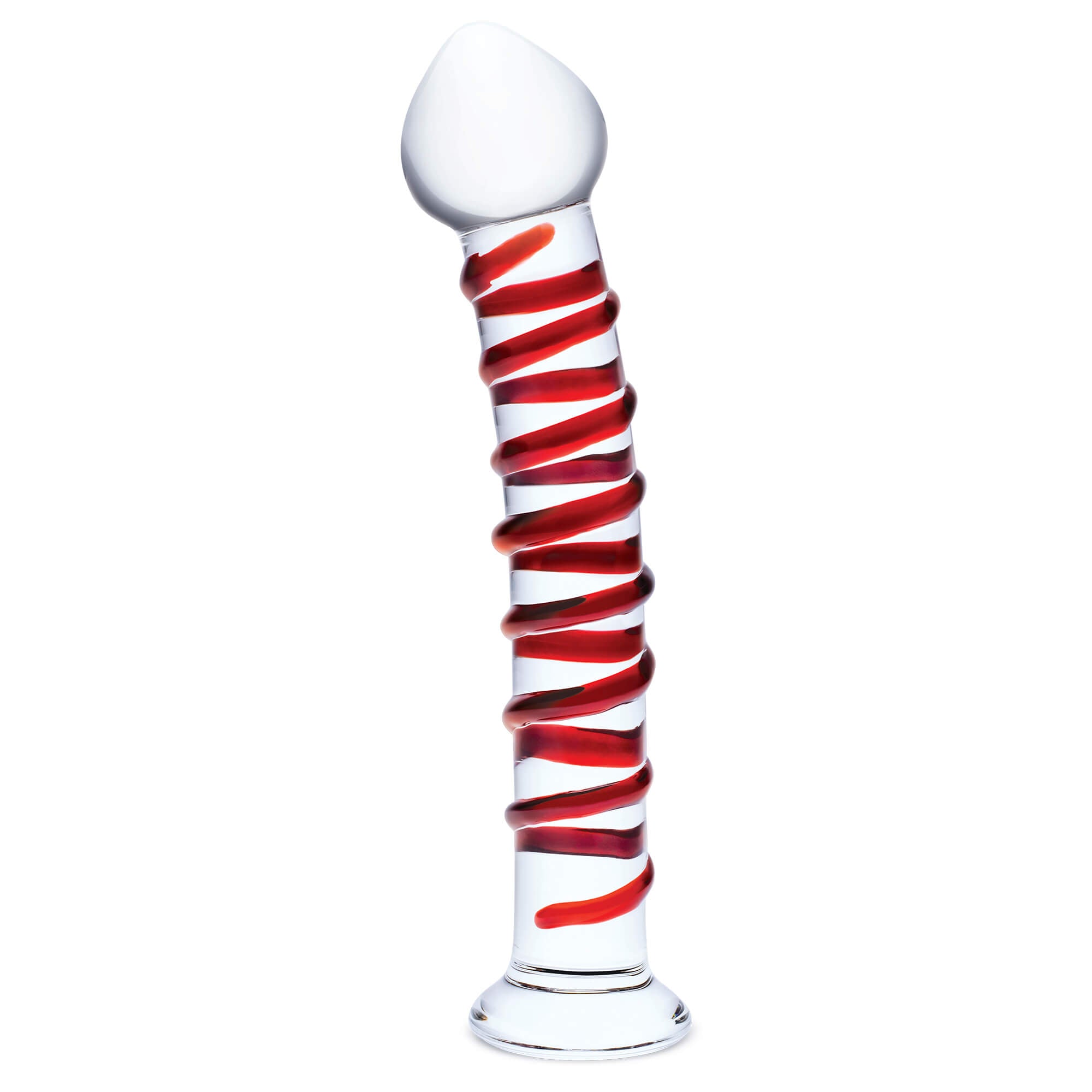 9.25'' Spiral Glass Dildo