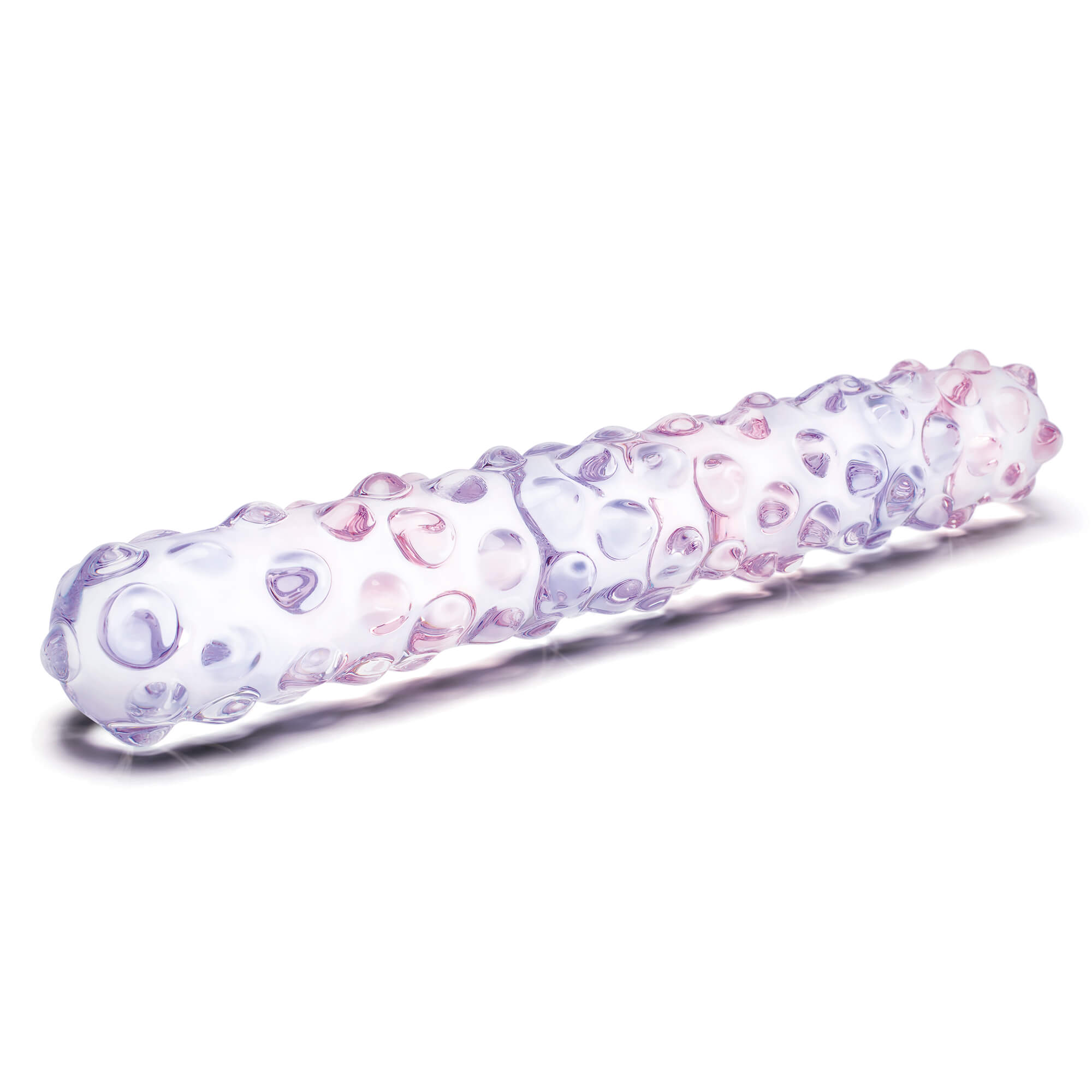 Groovy And Bumpy Purple Rose Nubby Dildo for Deep Sensations