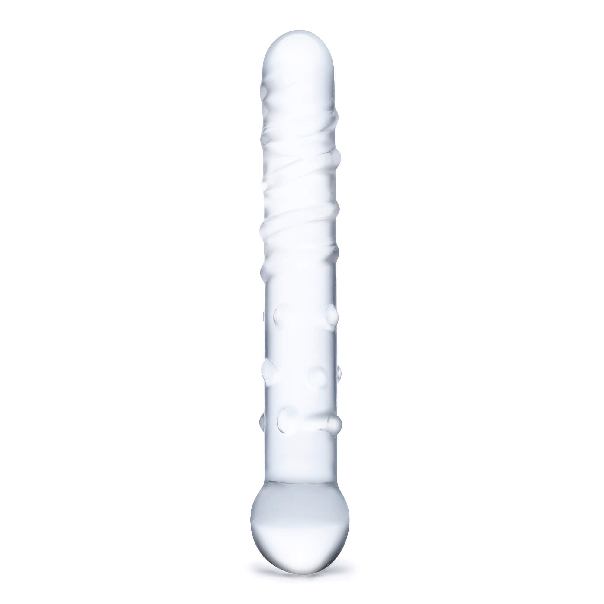 9.25'' Clear Glass Dildo