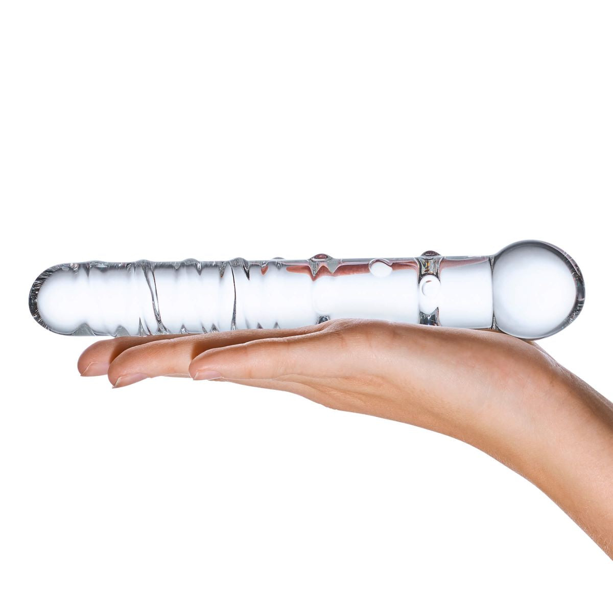 9.25'' Clear Glass Dildo