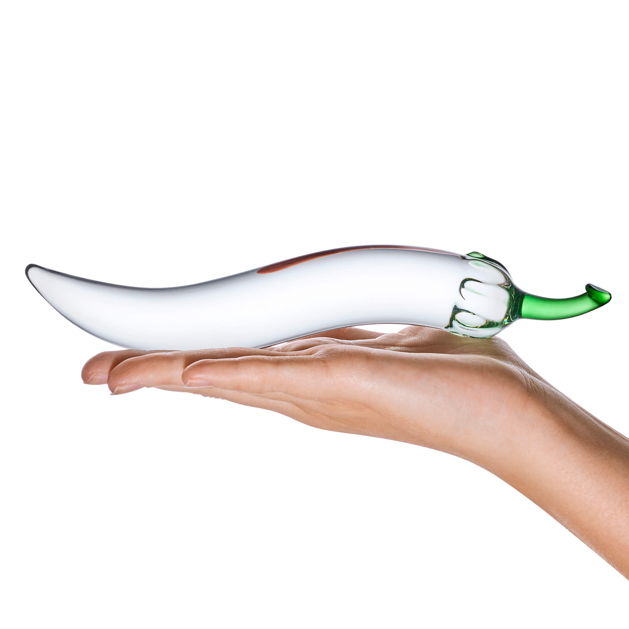 Glass Naturals Chili Pepper Dildo