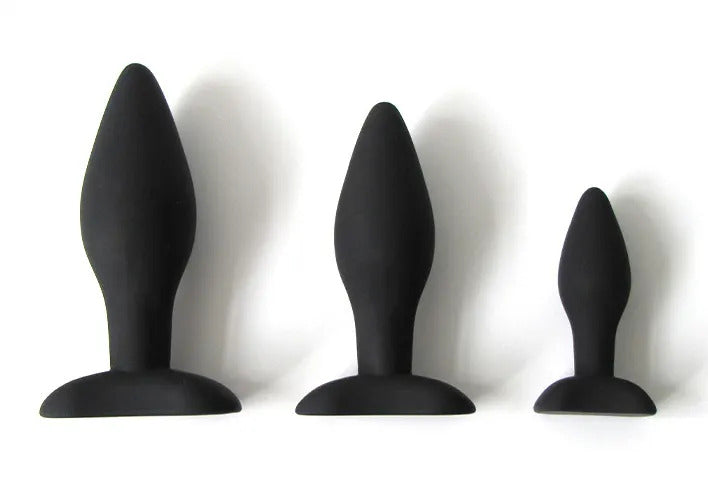 3 PCS Set  Silicone Anal Plug