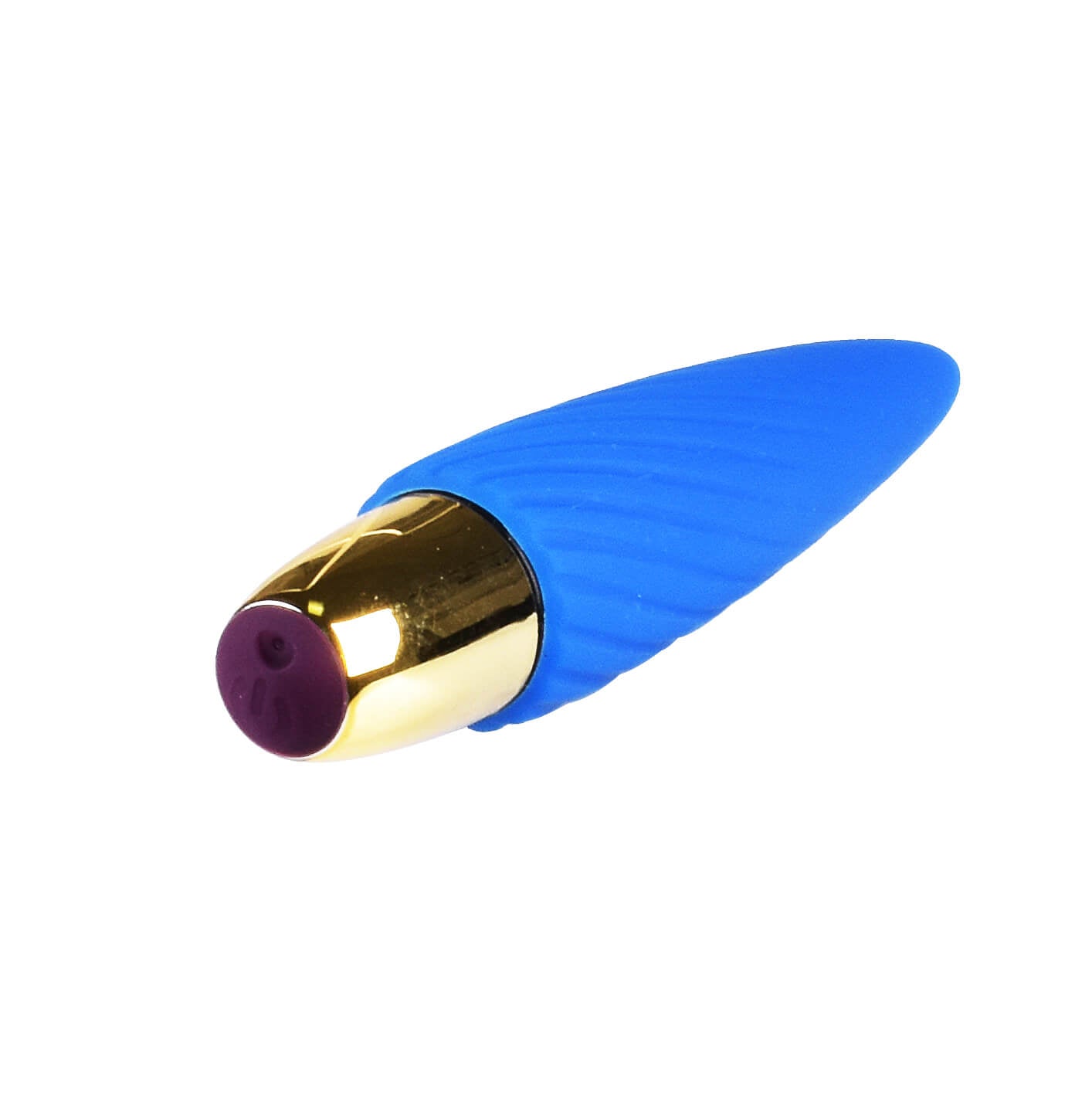 Blue Mini Silicone Vibrator