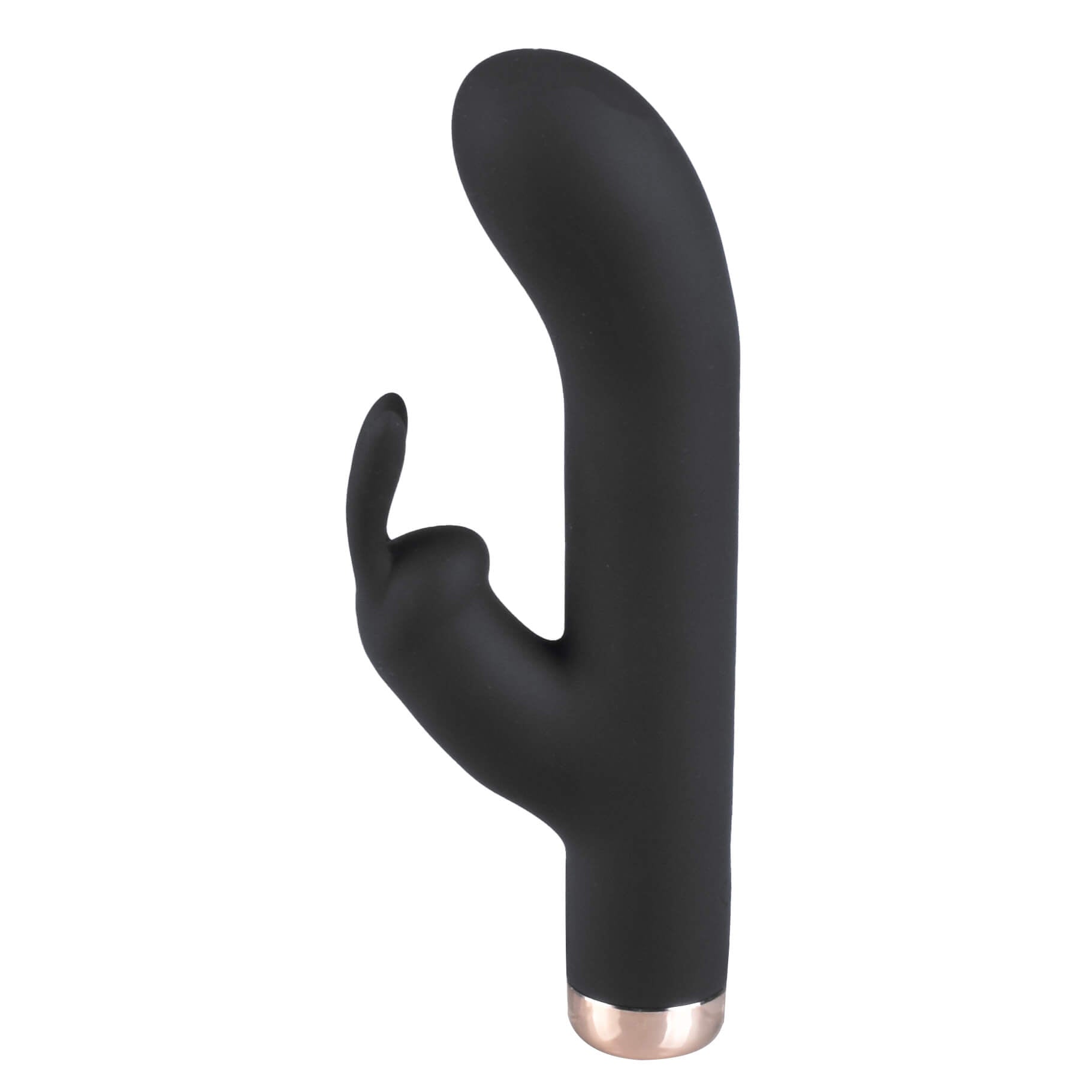 Flutters Silicone Rechargeable Vibrator-Black