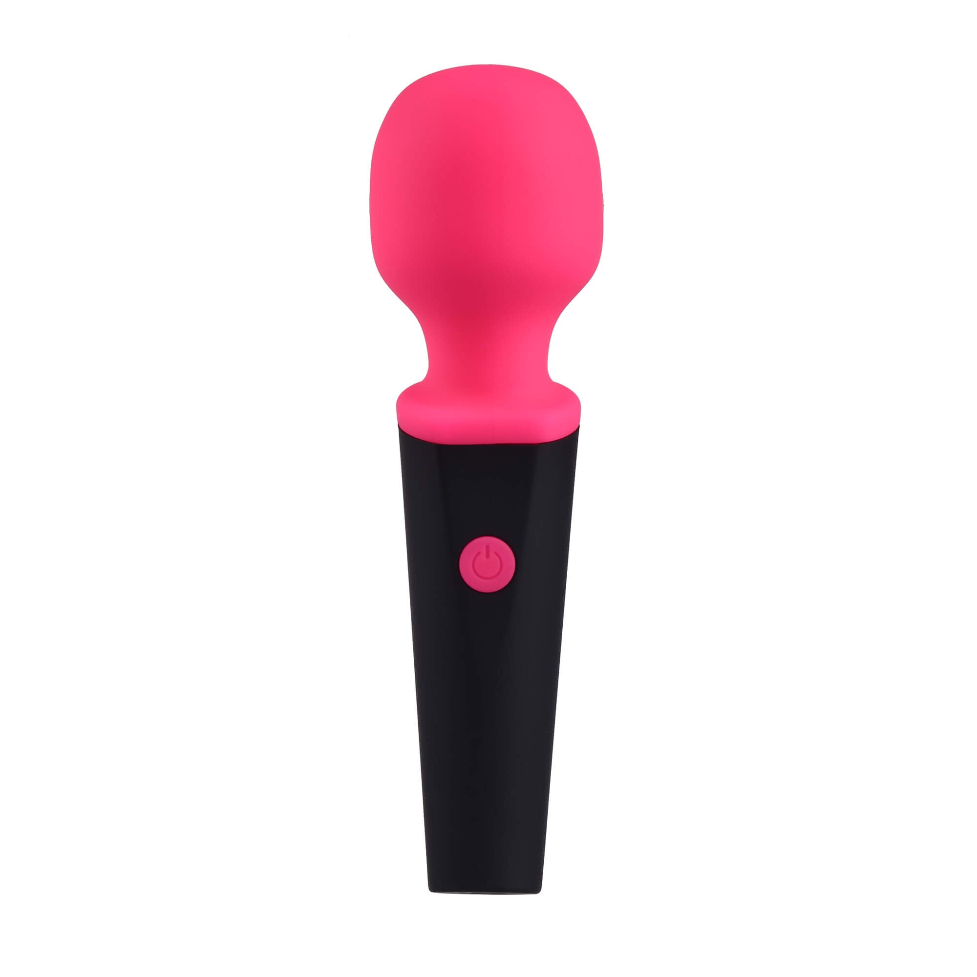 Black&Red Silicone Massager Wand