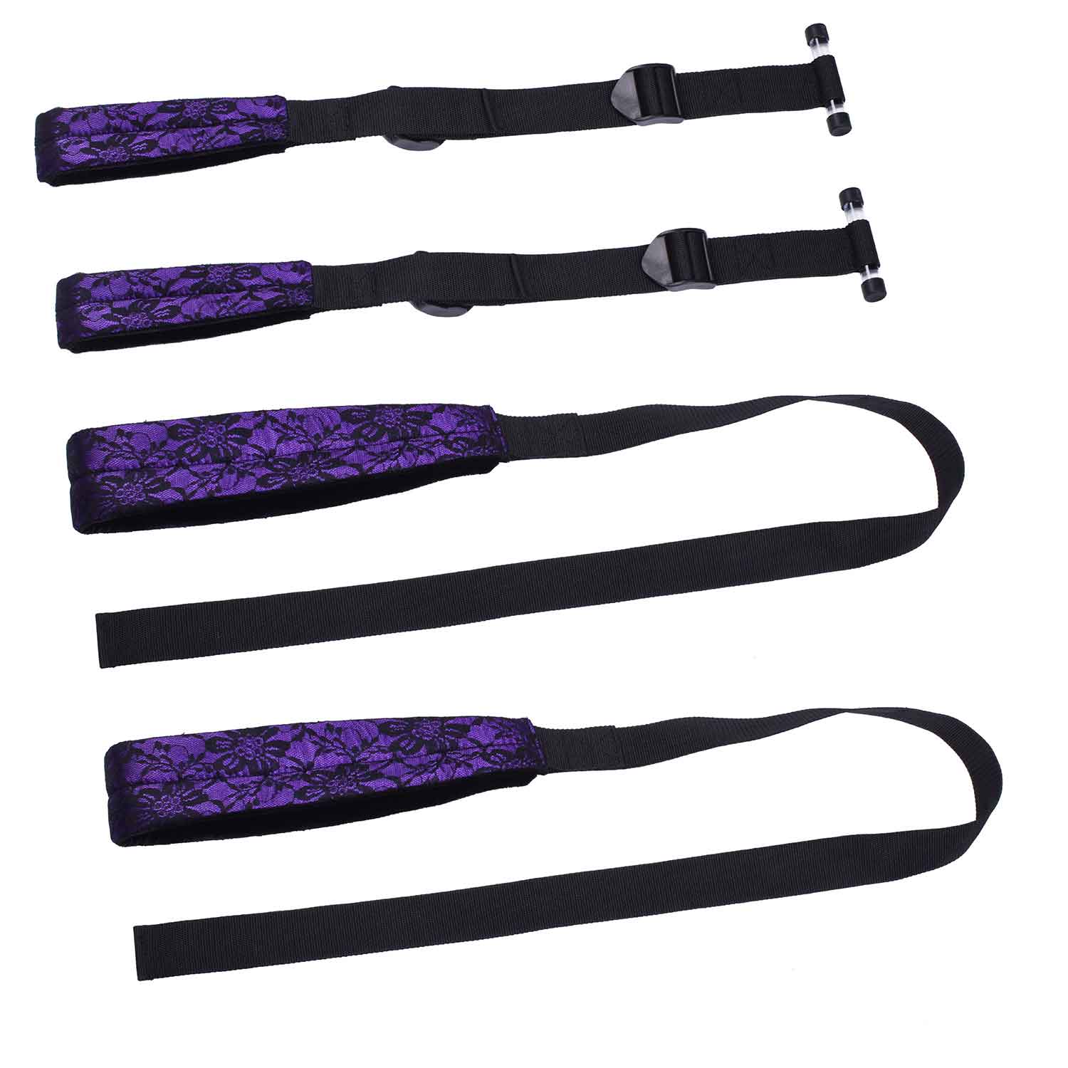 Sexy Role Play Use Bondage Set- Purple